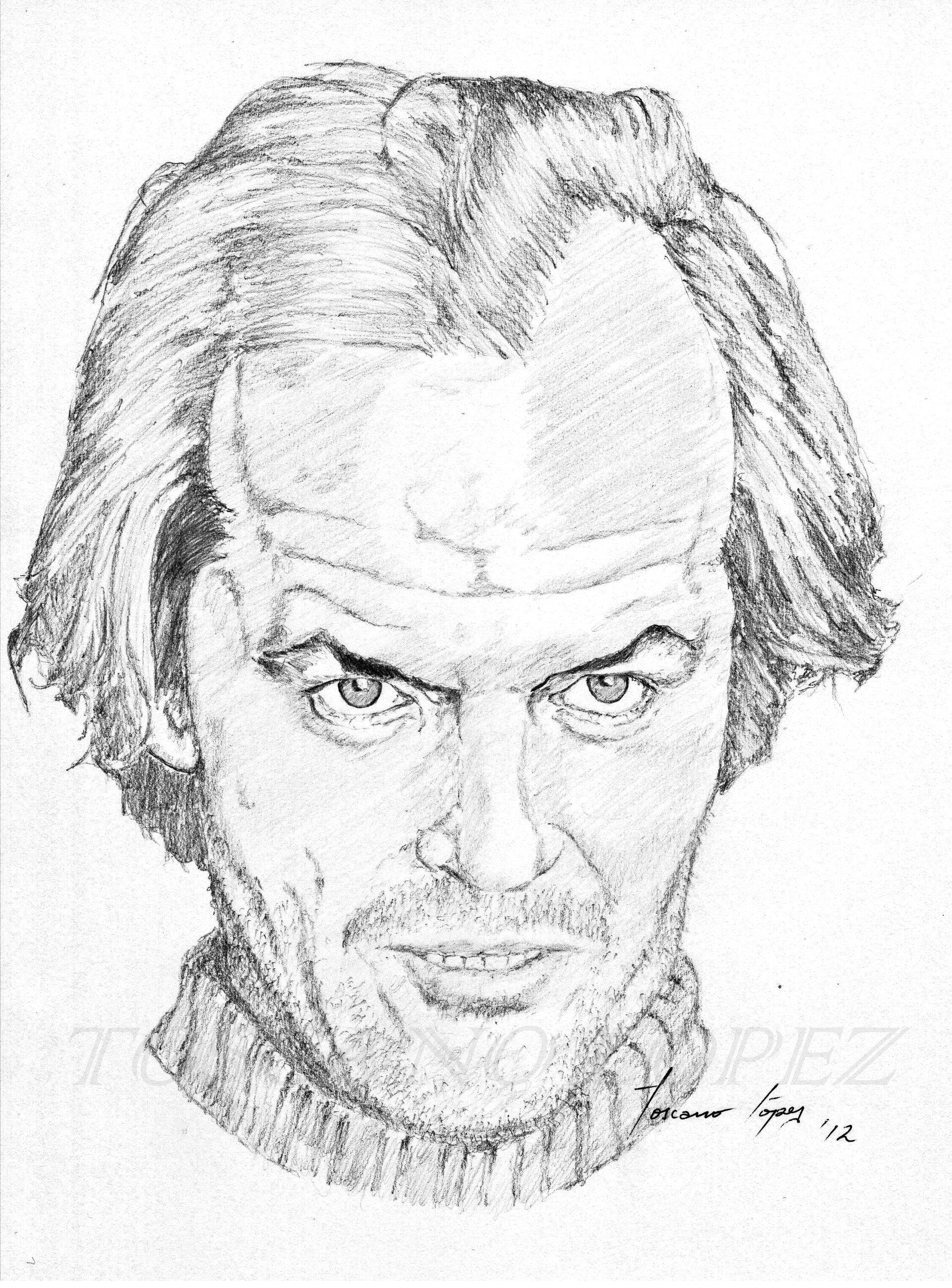 Wallpaper #VCwzSZMB0E1QgA7wjPJt293 Artstation Jack Nicholson in the Shining