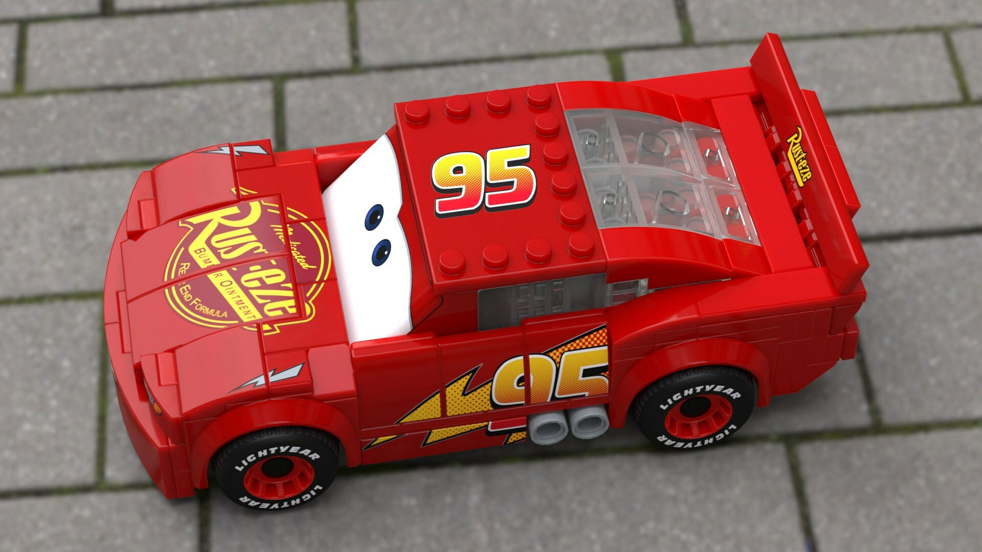 Wallpaper #q70PoZcBxtB1RJ-K5LXd23 Vishal Mewada Lego Brick Lightning Mcqueen