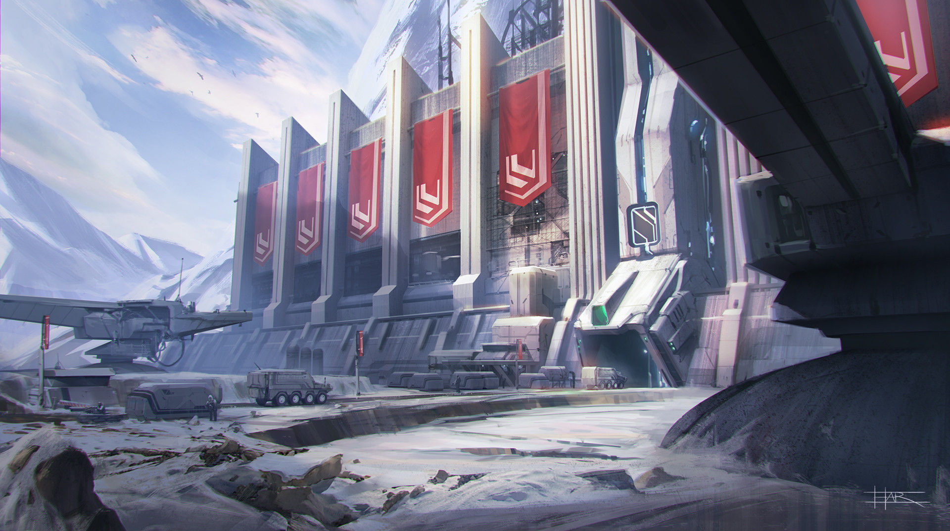 Wallpaper #M3078o4Bnwiau_P6VQu315 Sci Fi Fortress