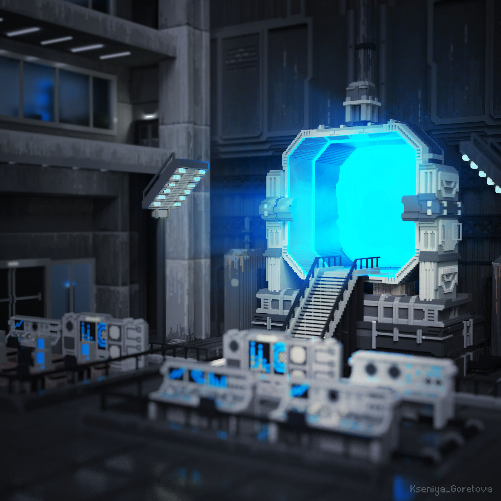 Wallpaper #NWegBpMBSpphPi3-J8JF3 Artstation Sci Fi Gates