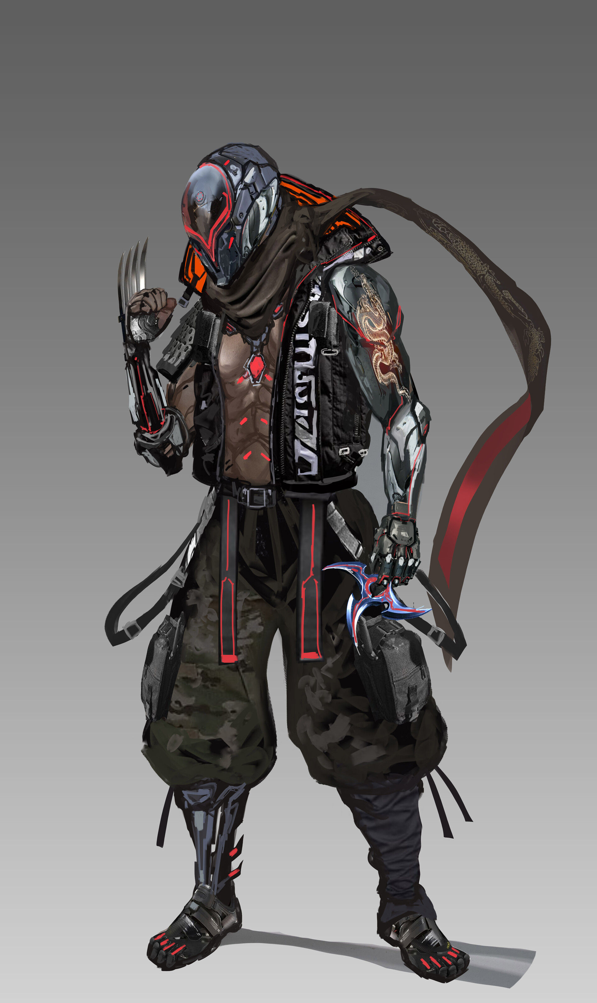Wallpaper #ufvug5cBx-Hc5Y201a7E159 Artstation Cyberpunk Character Cyberpunk Art Sci Fi Concept Art