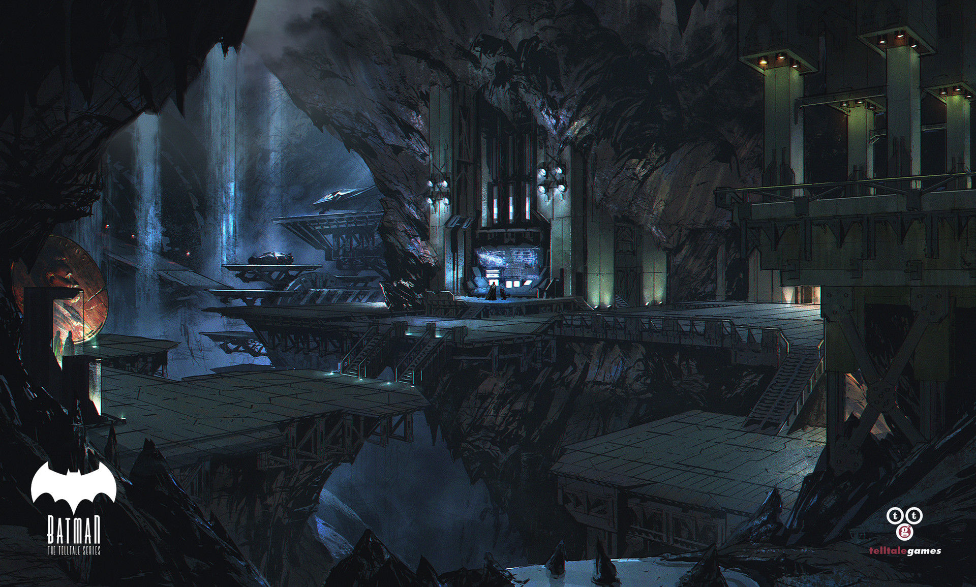 Wallpaper #3GicIZMBSpphPi3-nTDR58 Batcave Telltale Version Minecraft Map