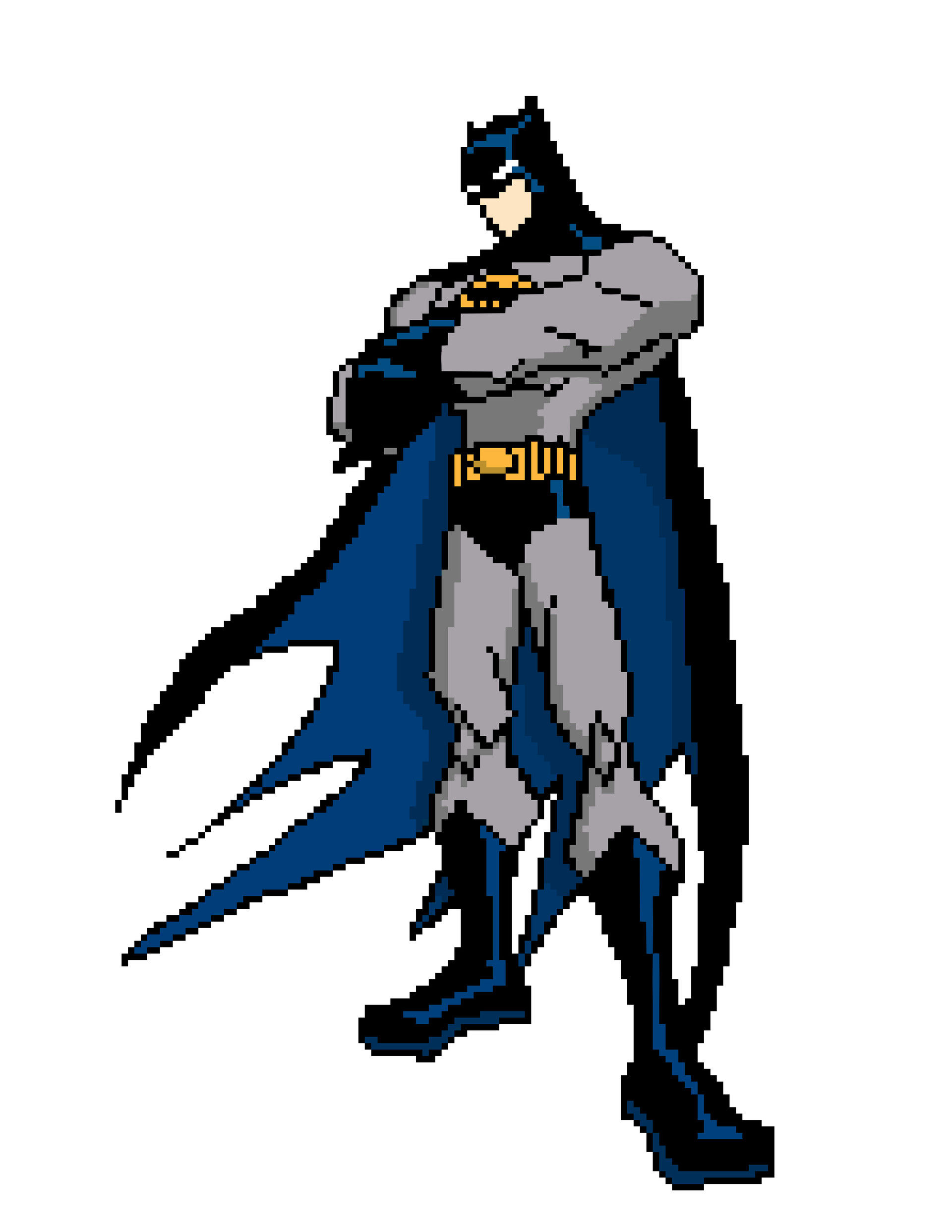 Wallpaper #3xmuLY8BtGB6xQ78EZKV24 Artstation Batman Pixel Art