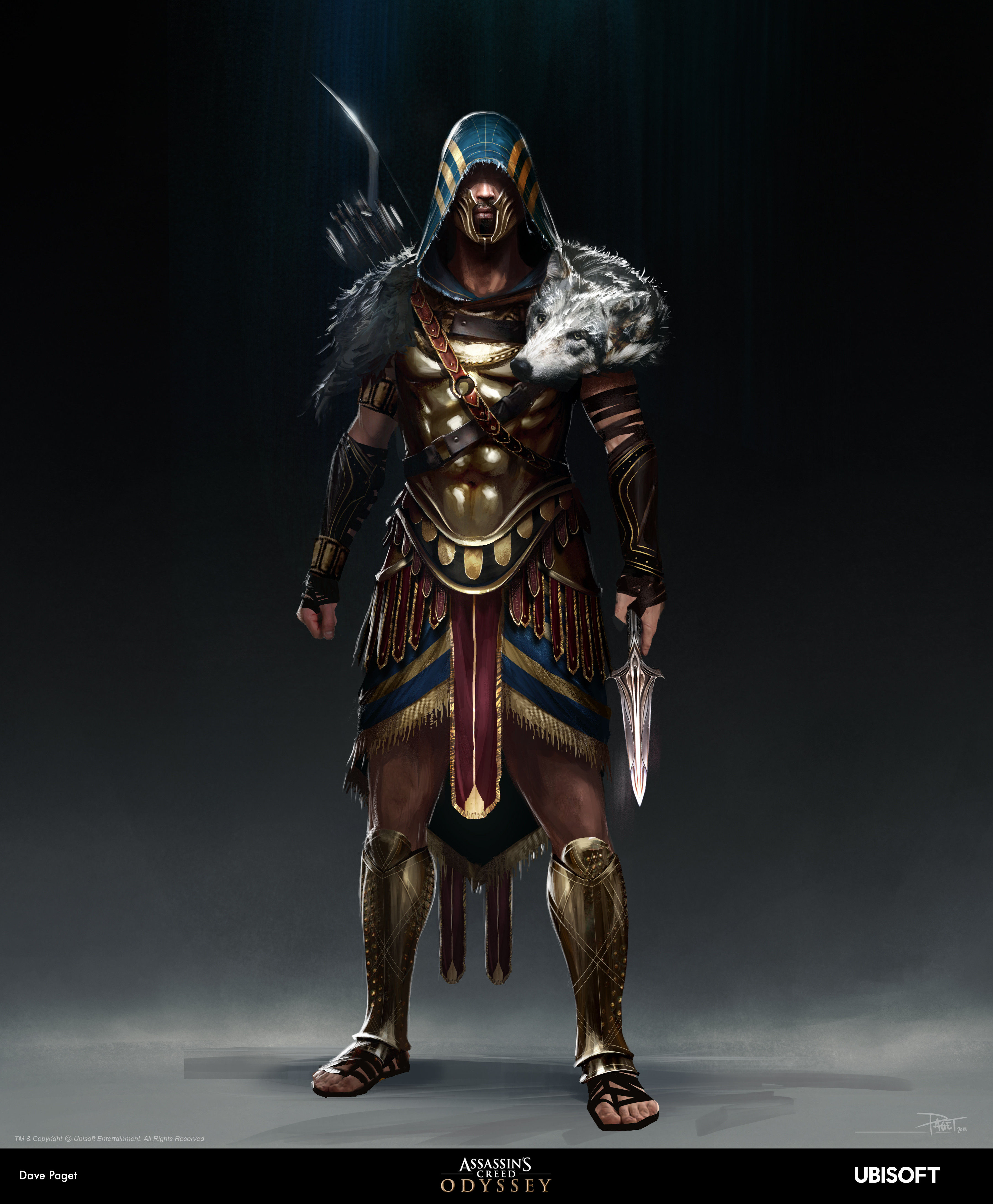 Wallpaper #DWdW85IBSpphPi3-jHVH188 David Paget Assassins Creed Odyssey Lawgiver Armour