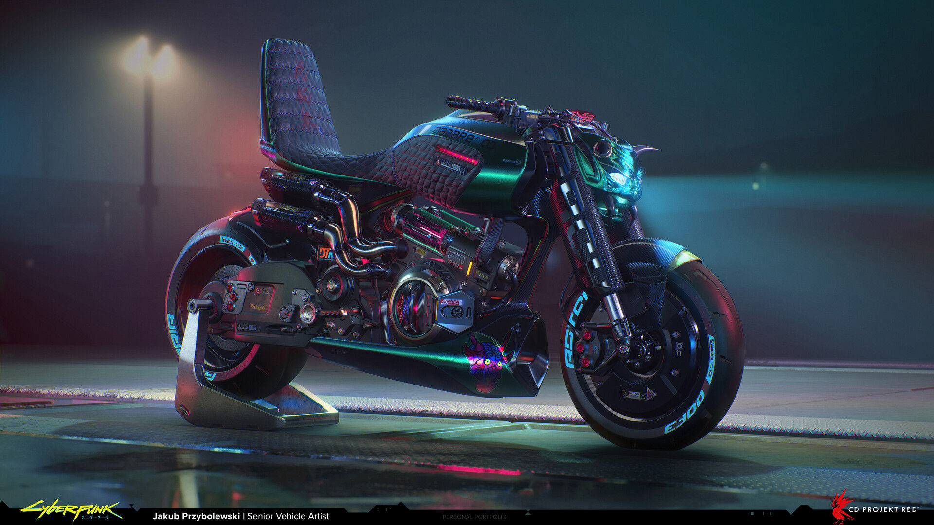Wallpaper #wKXvNpMBVBiSkHCa34p46 Jakub Przybolewski Cyberpunk 2077 Arch Nazare
