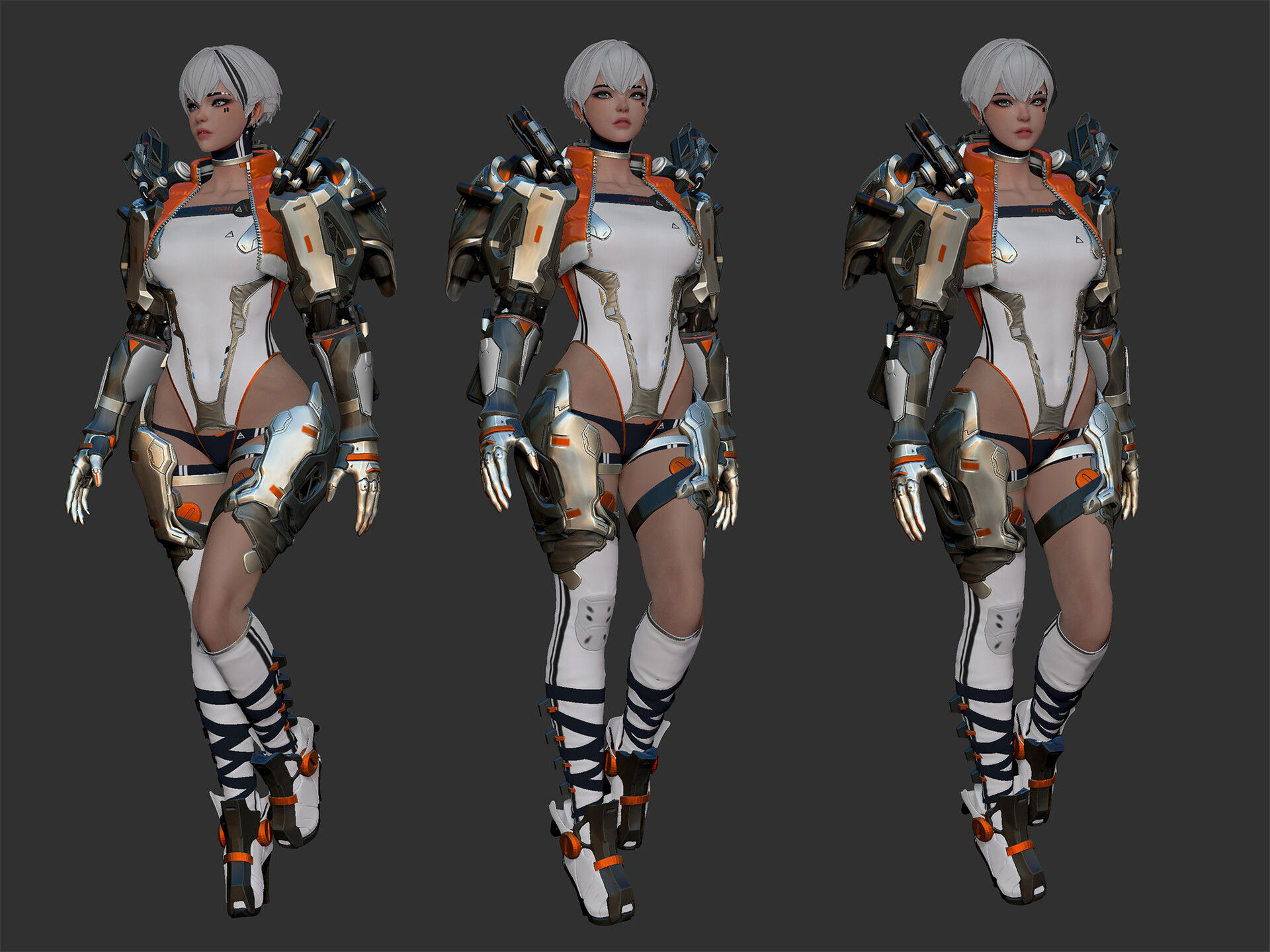 Wallpaper #HmeNC5MBSpphPi3-KNo978 Bspined Sci Fi Suit Design and Modeling Practice Wip