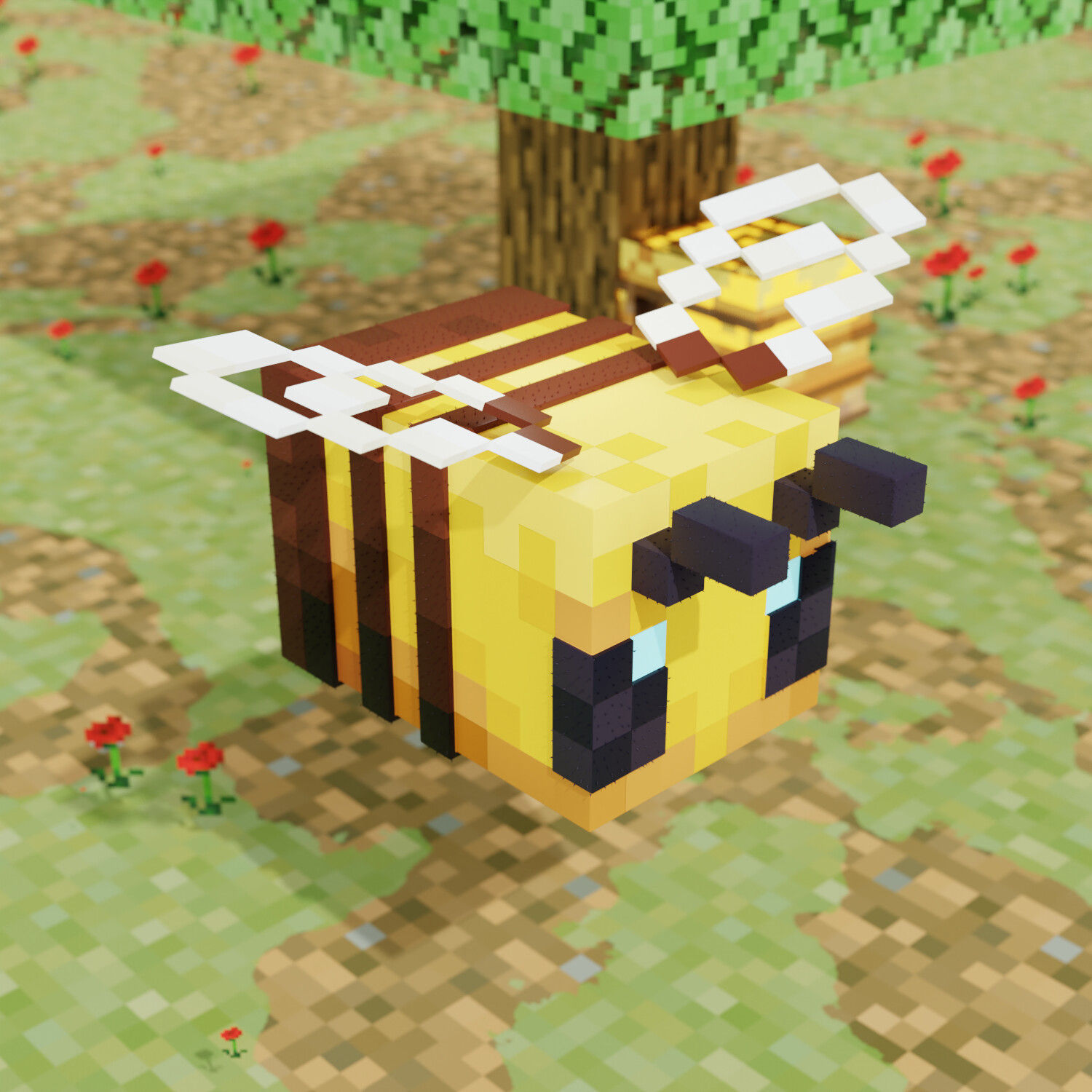 Wallpaper #VRmVDo8BtGB6xQ78a1q125 Maik Arnold Minecraft Bee