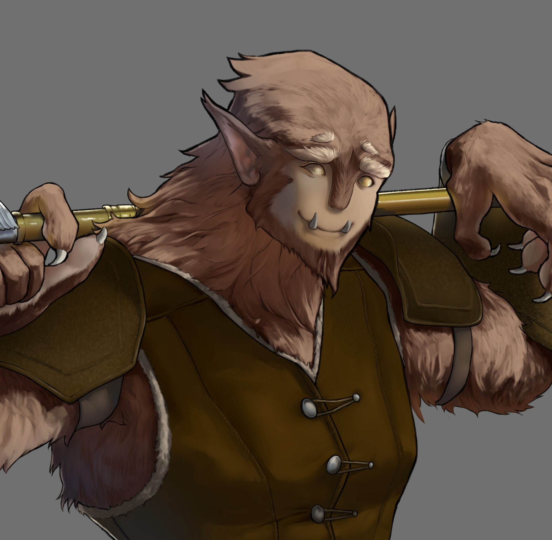 Wallpaper #Q50iZJcBkAG5jTCHv7Ar15 Artstation Bugbear Portrait Commission
