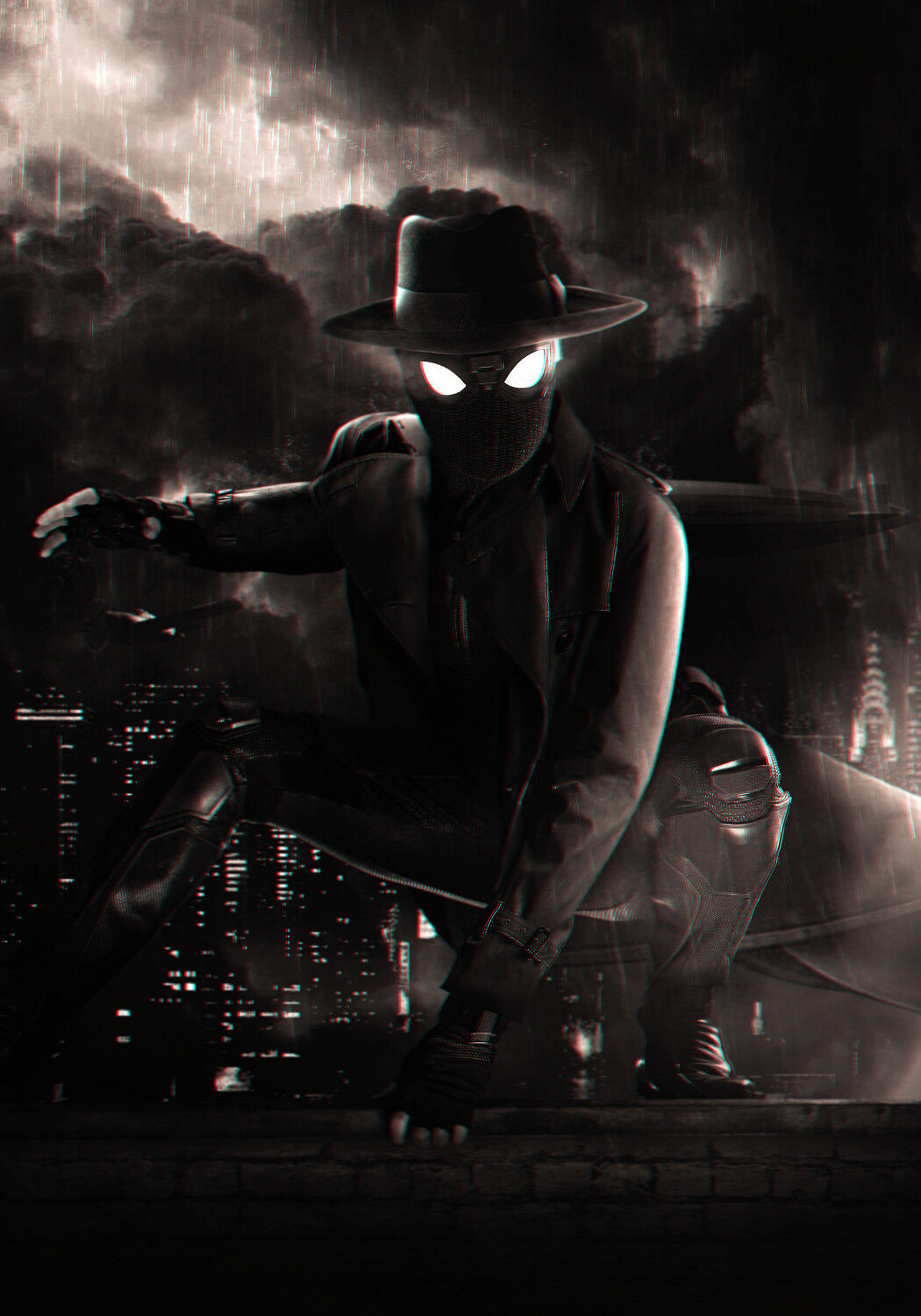 Wallpaper #bECXMZMBJhL2WPbaVMct170 Artstation Spider Man into the Spider Verse Noir