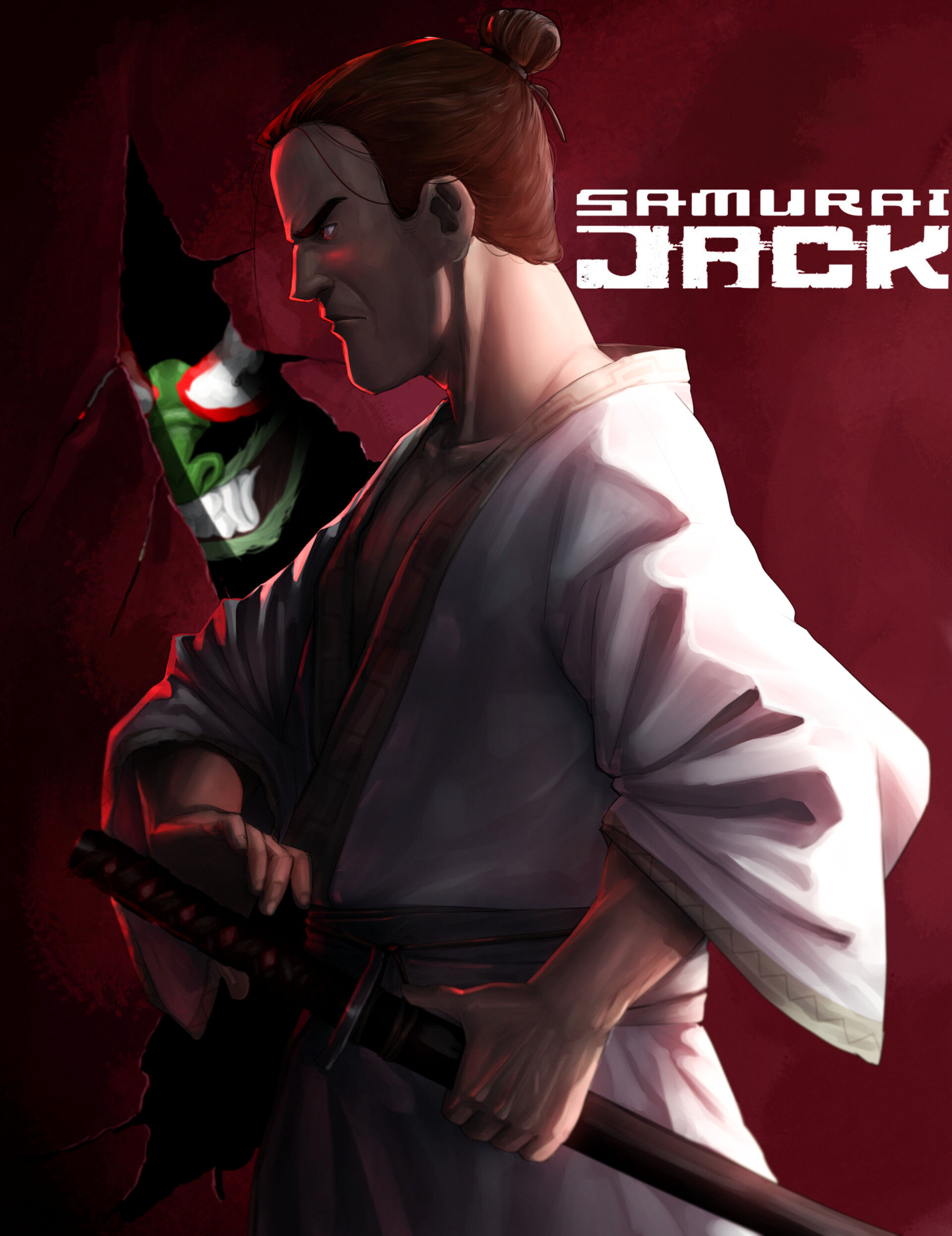 Wallpaper #LQPxZZMBpyOg8YnEktpT185 Artstation Samurai Jack