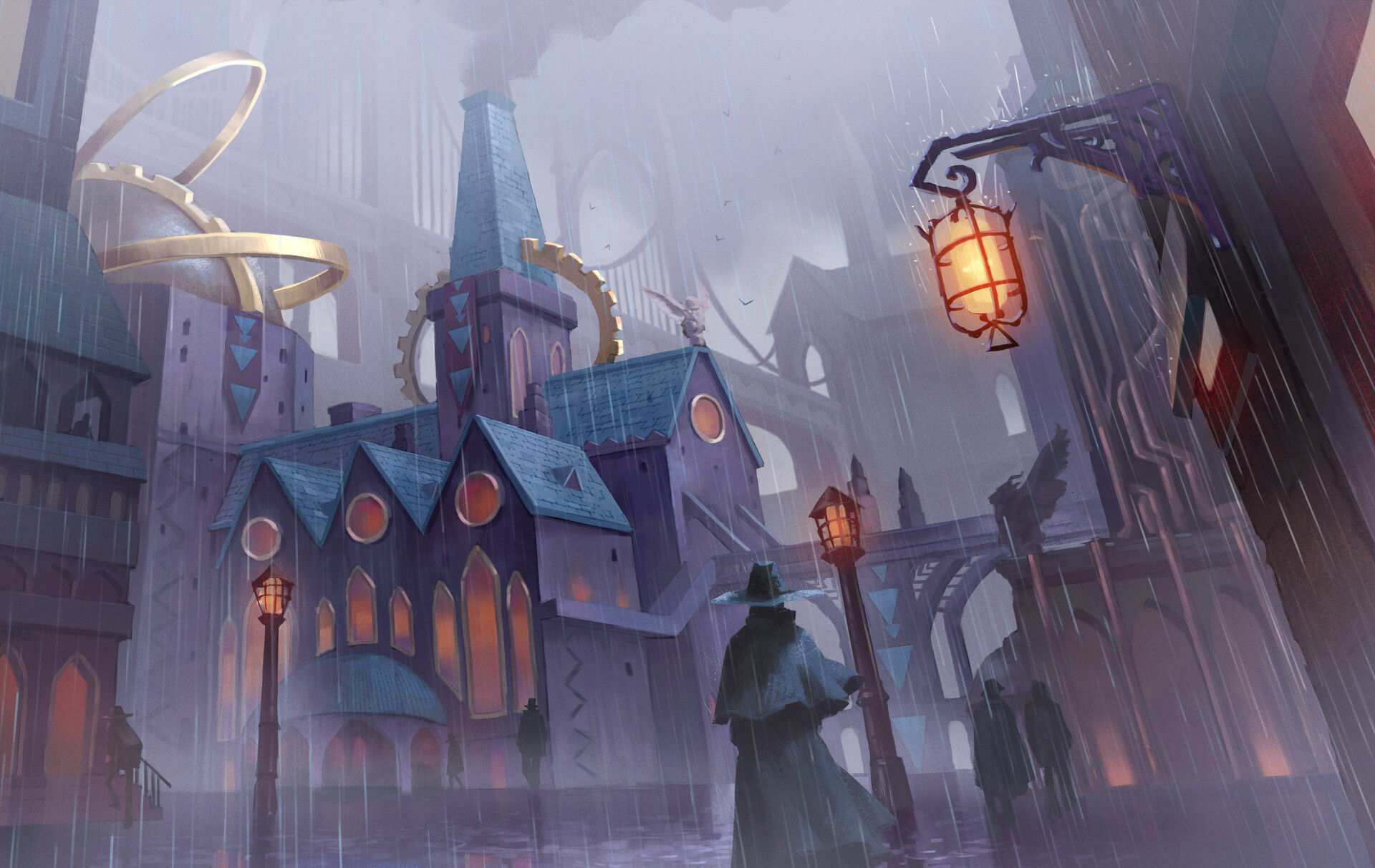 Wallpaper #1GrOMpMBqTKJtJWhBjuw206 Gothic Steampunk City