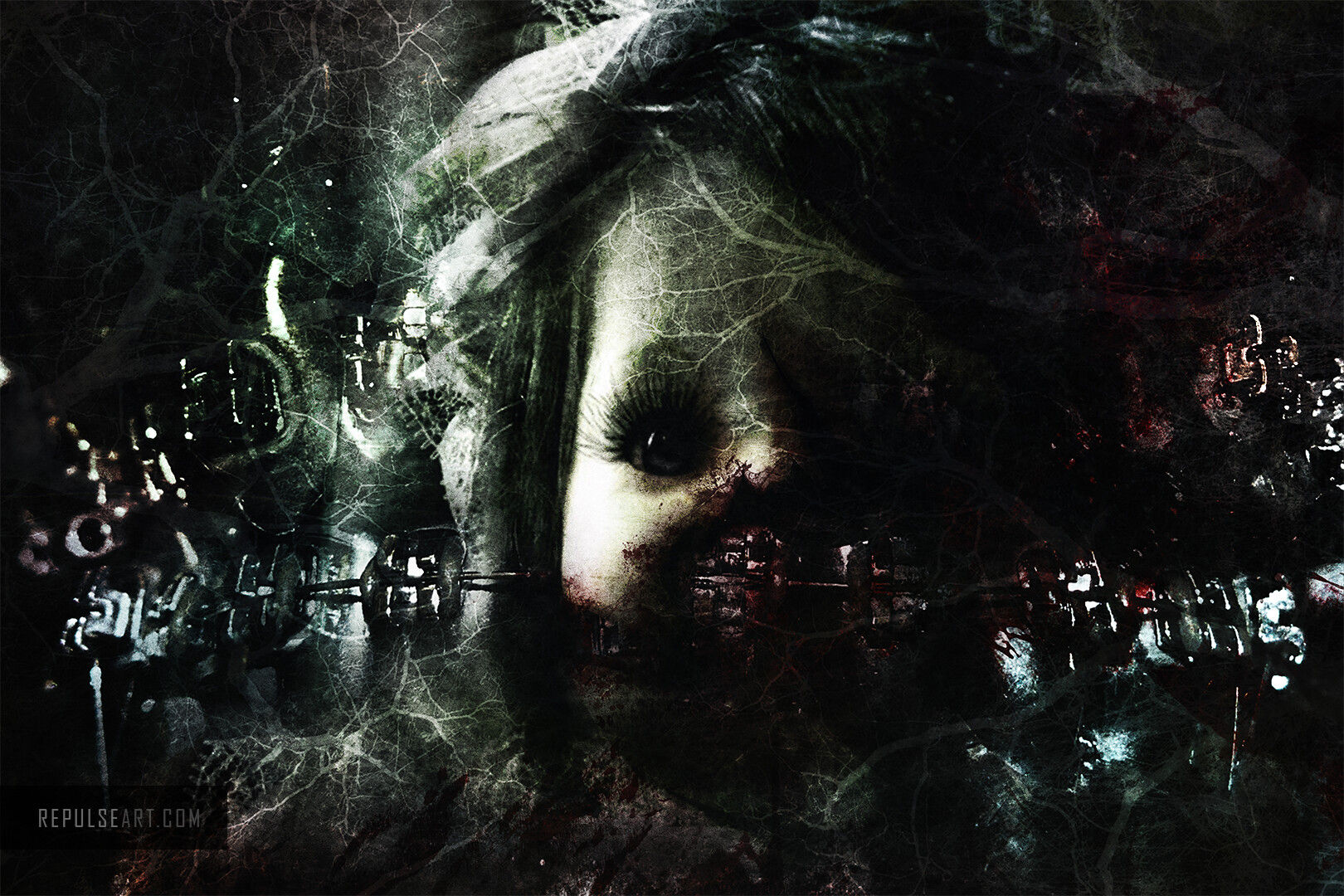Wallpaper #tbjY3JIBJvJKYCmEhf1i115 Artstation as You Sleep Dark Surreal Art