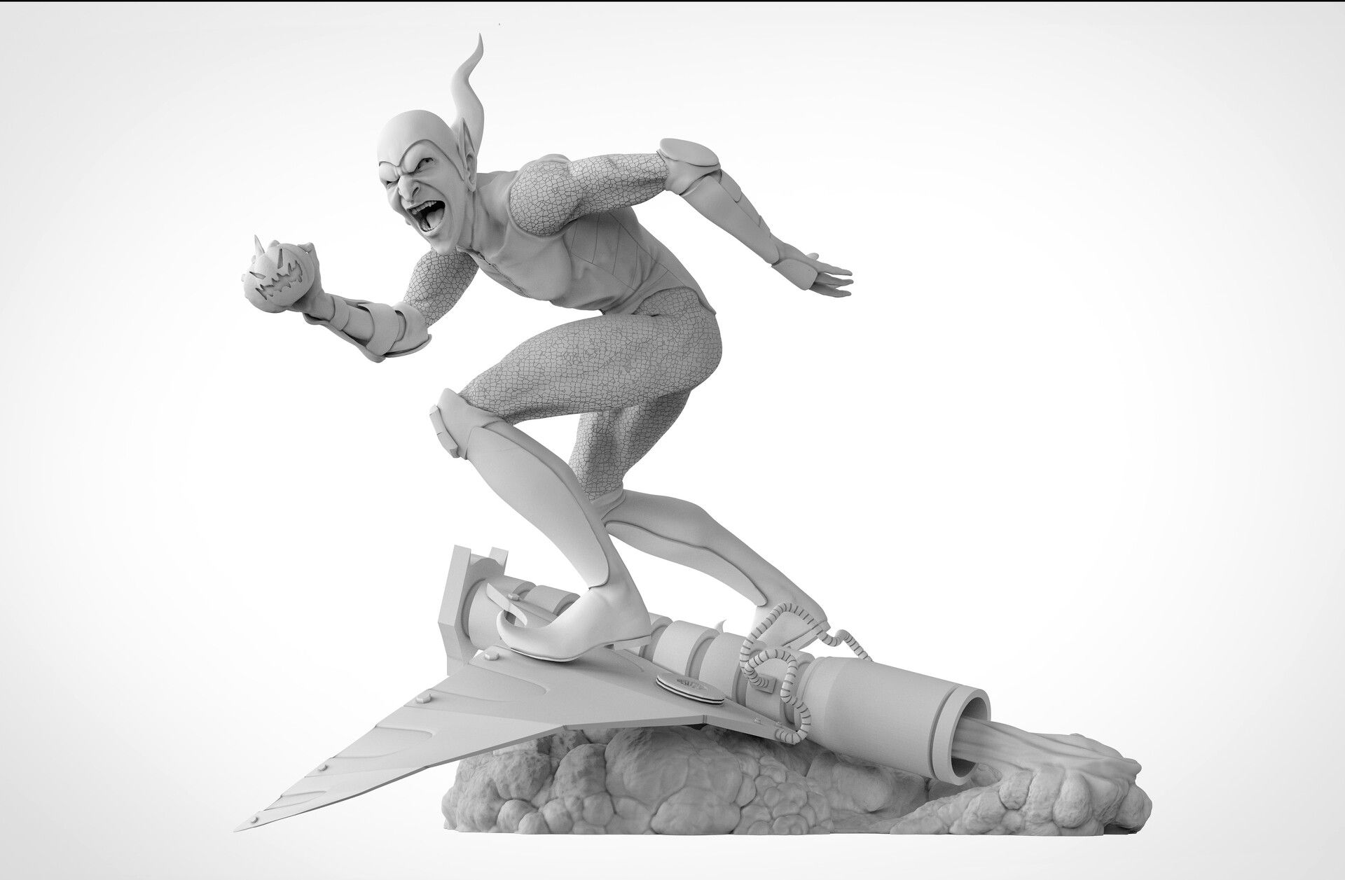 Wallpaper #GkAxMJMBJhL2WPbaVMA6260 Jaime Mcgough Green Goblin Concept Sculpt