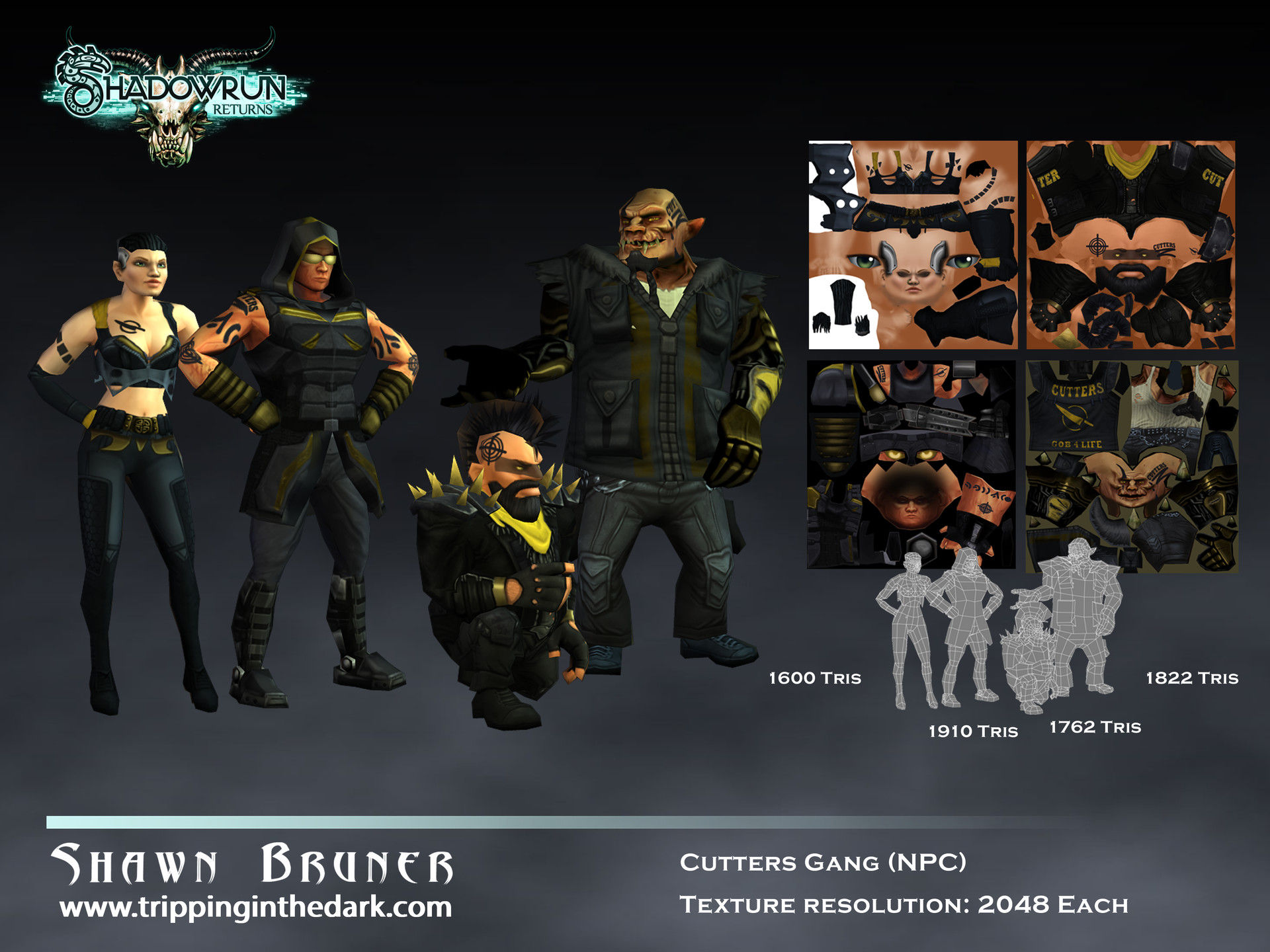 Wallpaper #ZmiMF5MBSpphPi3-4Q91139 Artstation Shadowrun Returns Character Art