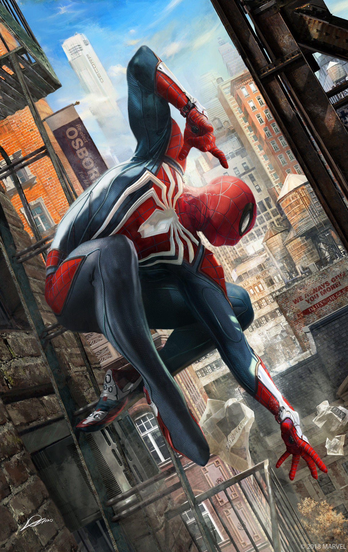Wallpaper #23982 Marvels Spider Man PS4 Box Art Vanseramultibright