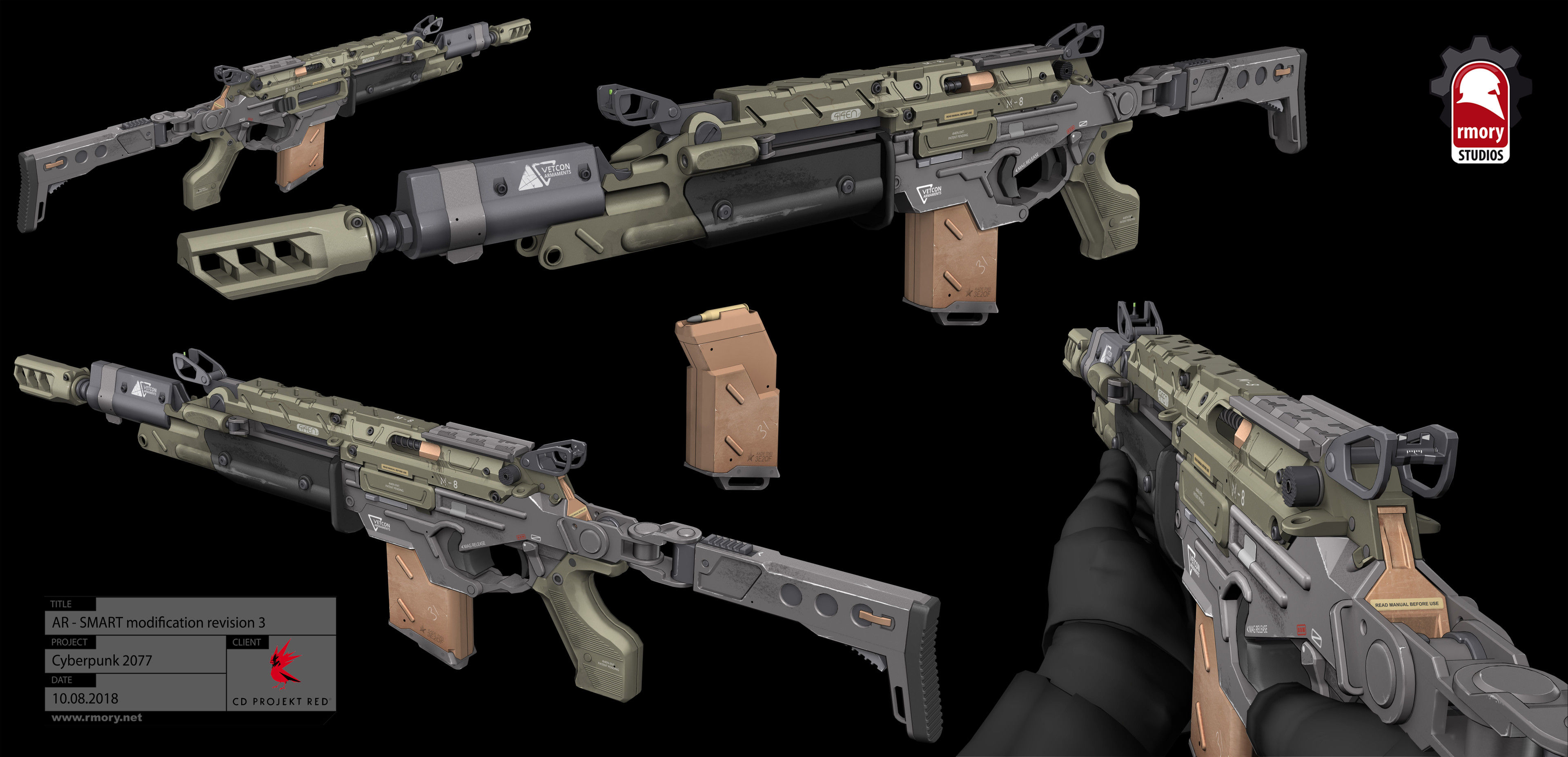 Wallpaper #lTsFbpcBSWmA-tzpB45715 Kris Thaler Cyberpunk2077 Assault Rifle Power Variant