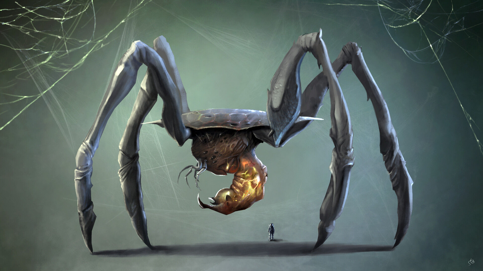 Wallpaper #PBeUPpMBPLD5_VEN9eCD245 Sahil Bhardwaj Alien Spider
