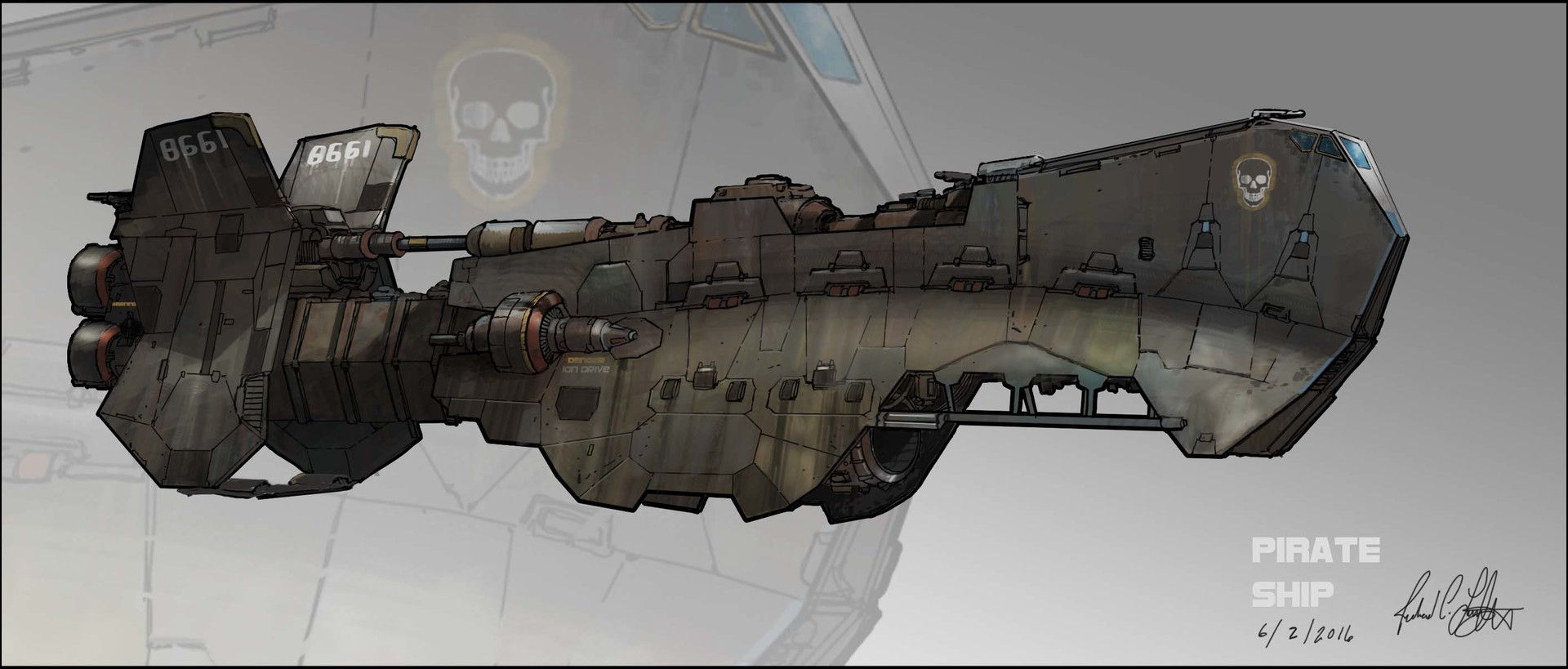 Wallpaper #d2eF75IBSpphPi3-e2JQ122 Richard C Livingston How to Paint a Space Shipwithout Using a Ladder