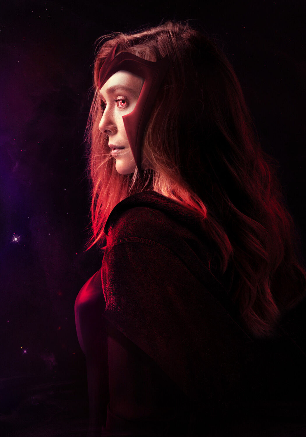 Wallpaper #180e5 Scarlet Witch Pixel Art