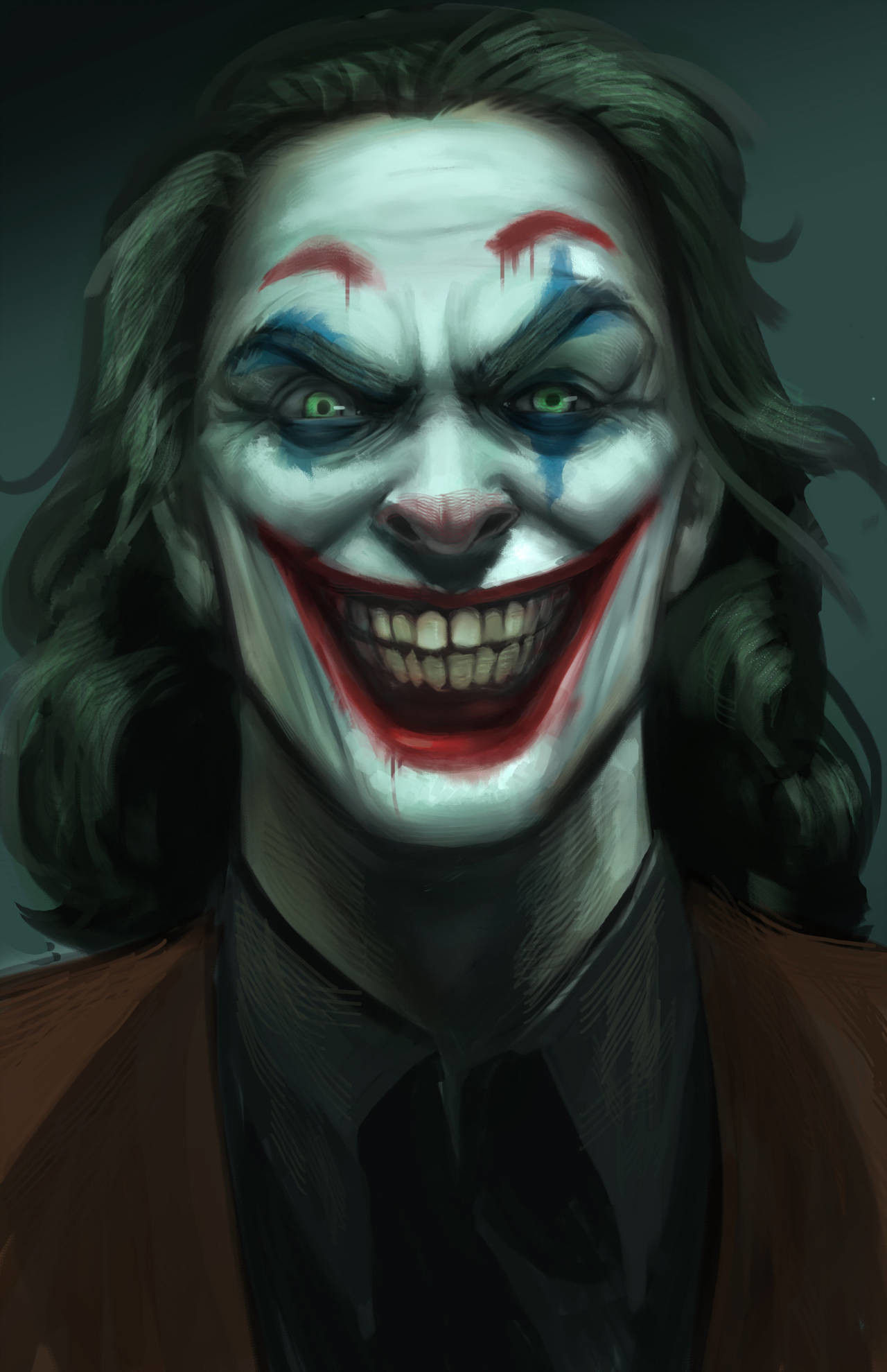 Wallpaper #VmcJ7JIBSpphPi3-clDe13 Artstation Joker Fan Art