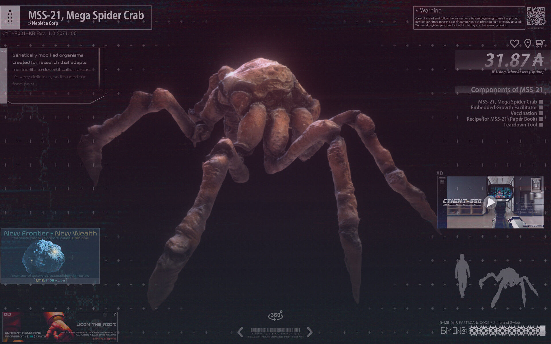 Wallpaper #Z1gfNJMBzN9vxX34uDsd240 Artstation Mss 21 Mega Spider Crab
