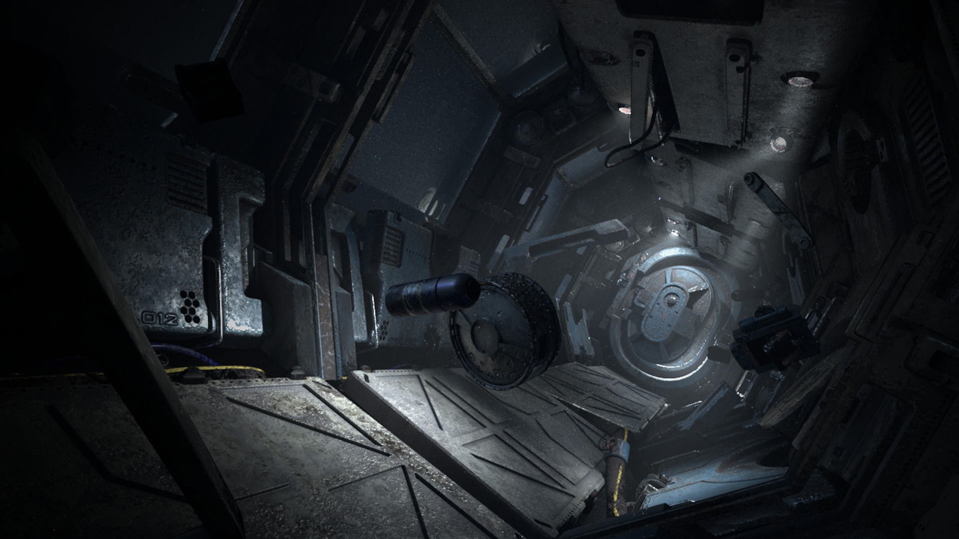 Wallpaper #8miAIJMBSpphPi3-mS3Z35 Shawn Poh Environment Abandoned Space Station