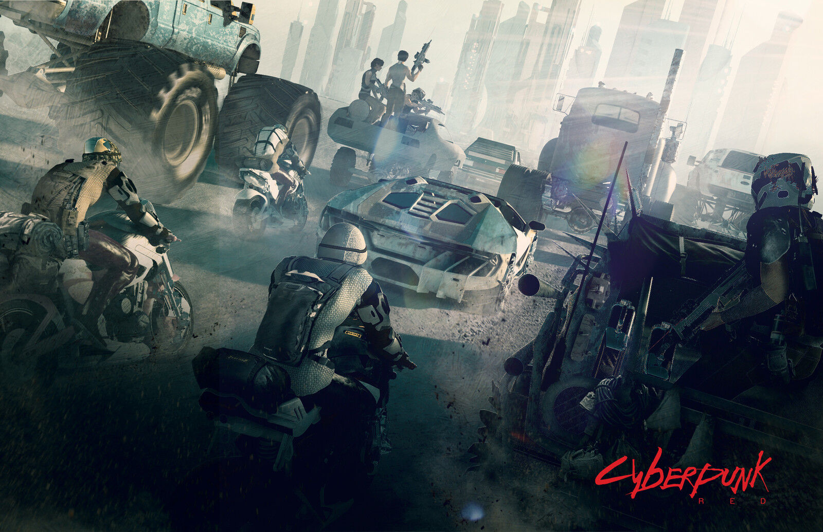 Wallpaper #rRltBI8BtGB6xQ78BU7n23 Neil Branquinho Cyberpunk Red Nomad Assault on Night City