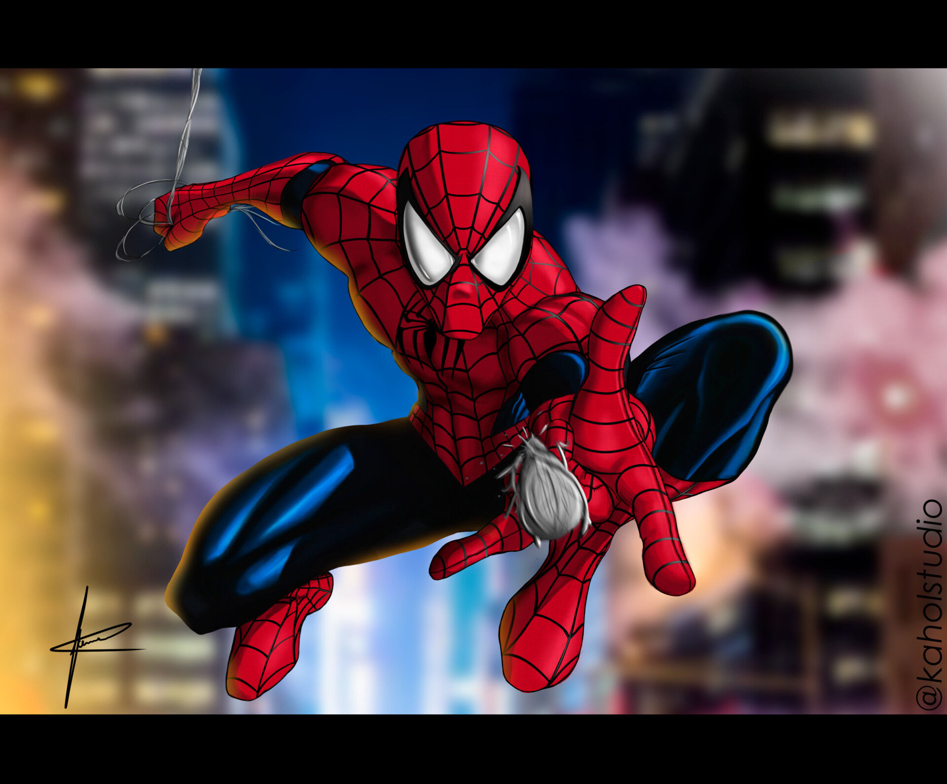 Wallpaper #yGgeHJMBSpphPi3-xCF5309 Artstation Amazing Spider Man