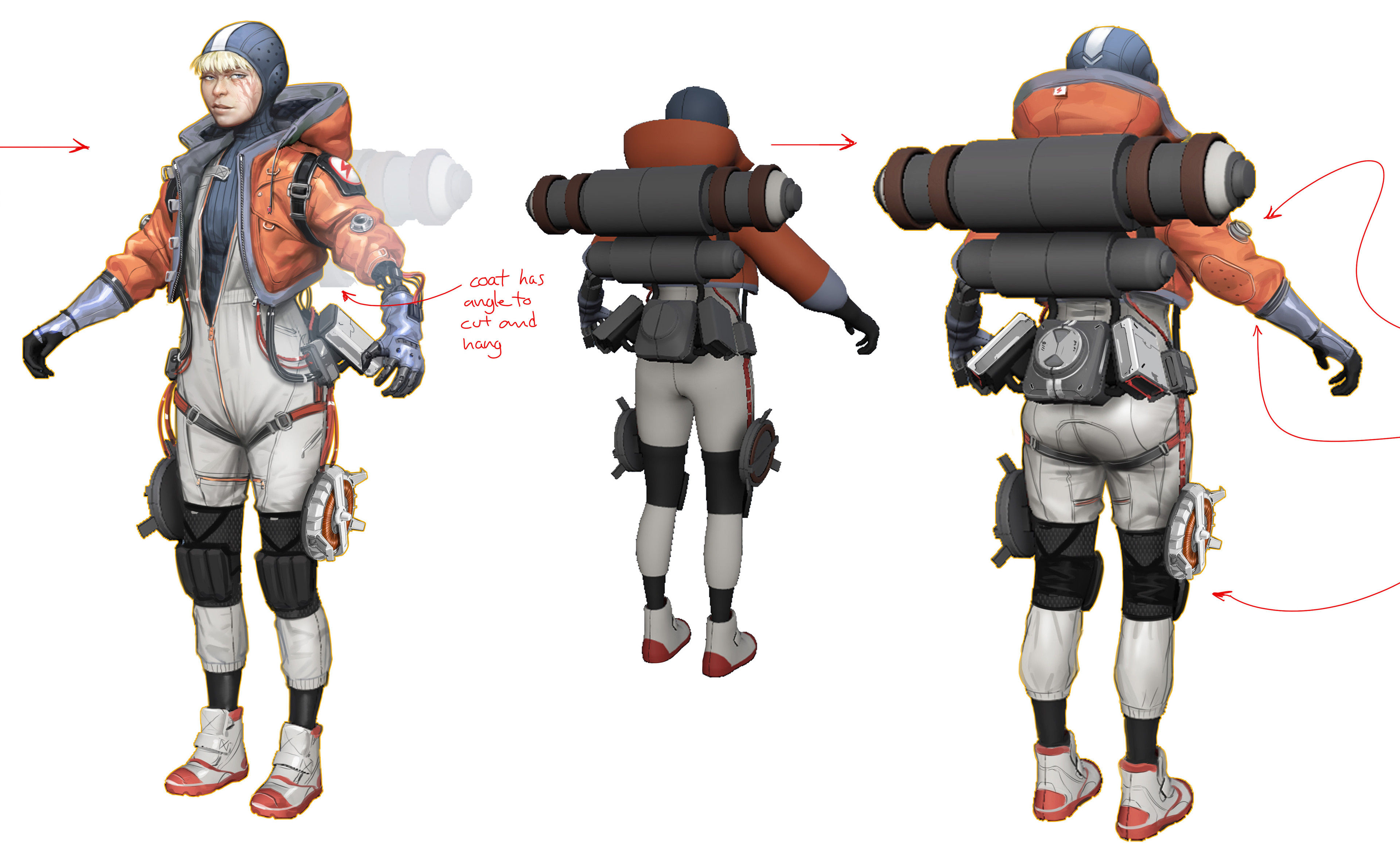 Wallpaper #4n3V9I4Bnwiau_P6bxC031 Wattson Apex Legends Concept Art Draw Head