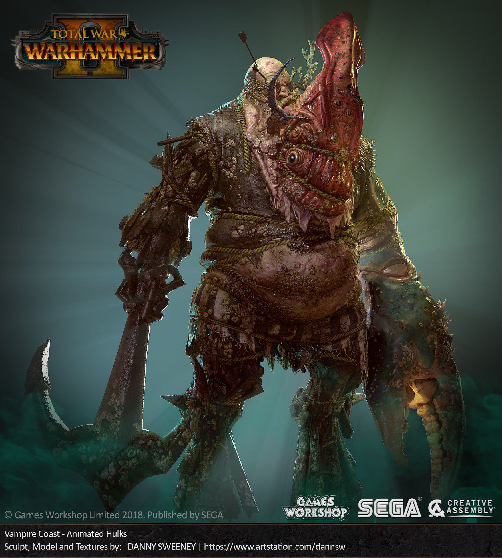 Wallpaper #oVjzM5MBzN9vxX34oTrU32 Creative Assembly Vampire Coast Animated Hulks