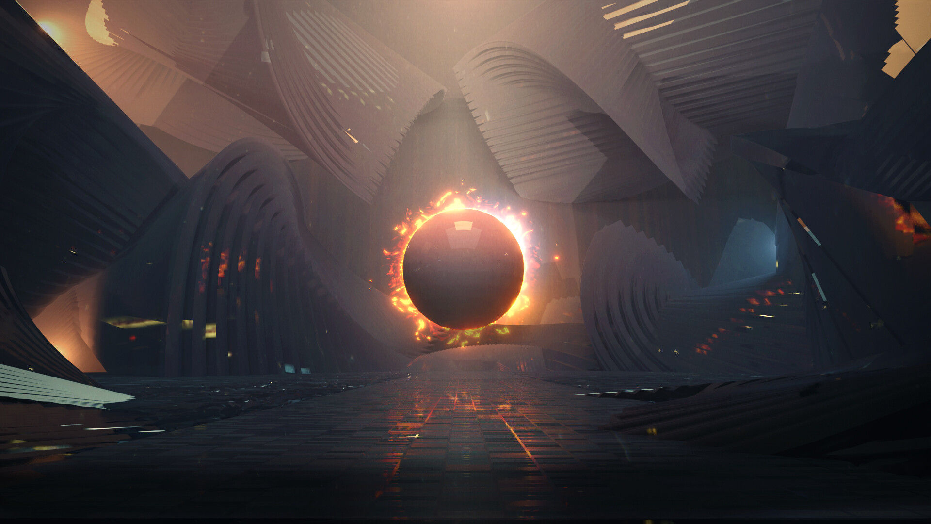Wallpaper #XGfX_5IBSpphPi3-IaSA89 Artstation Blender Sci Fi Scene