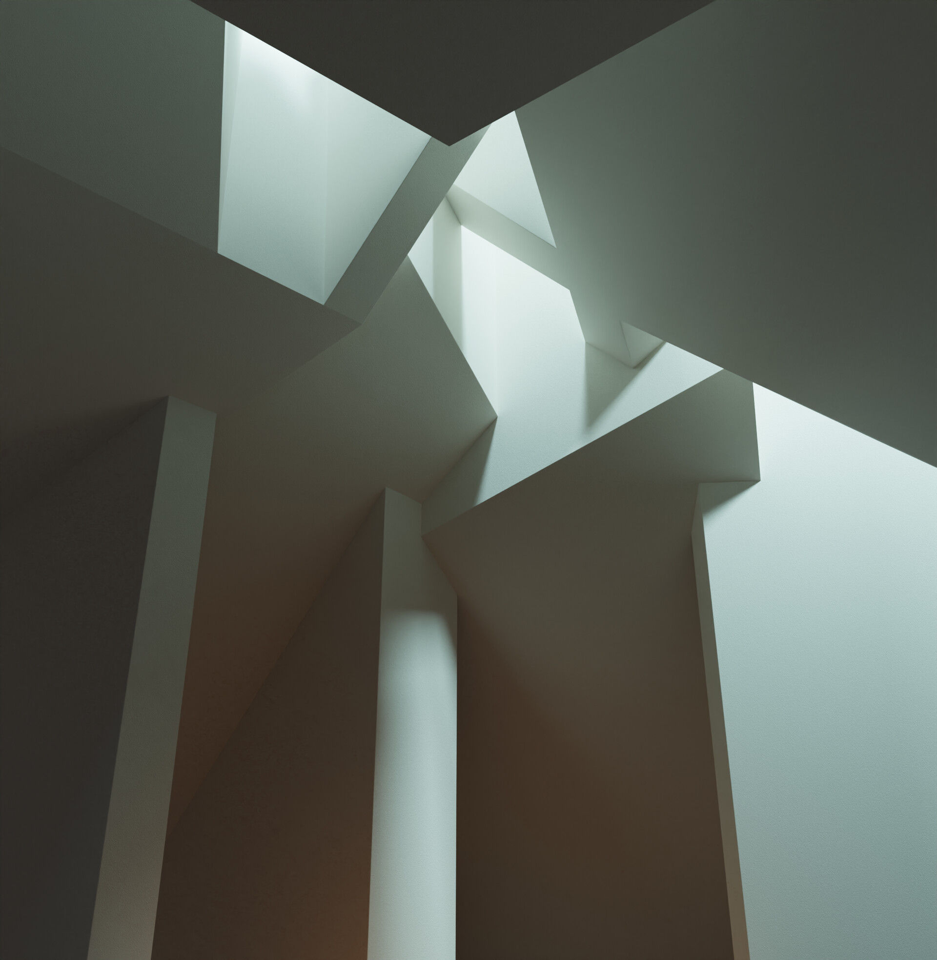Wallpaper #Mh0LLZMBlOZrFDOk887I244 Artstation Minimalist Abstract Architecture