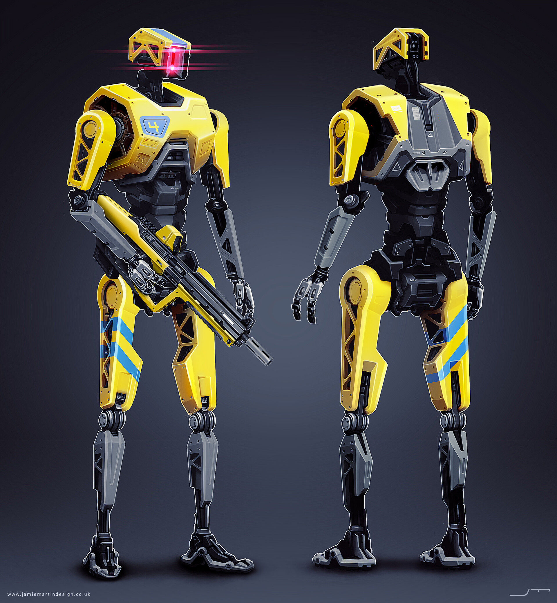 Wallpaper #ufvug5cBx-Hc5Y201a7E16 Artstation Gdk Robot Concept Art