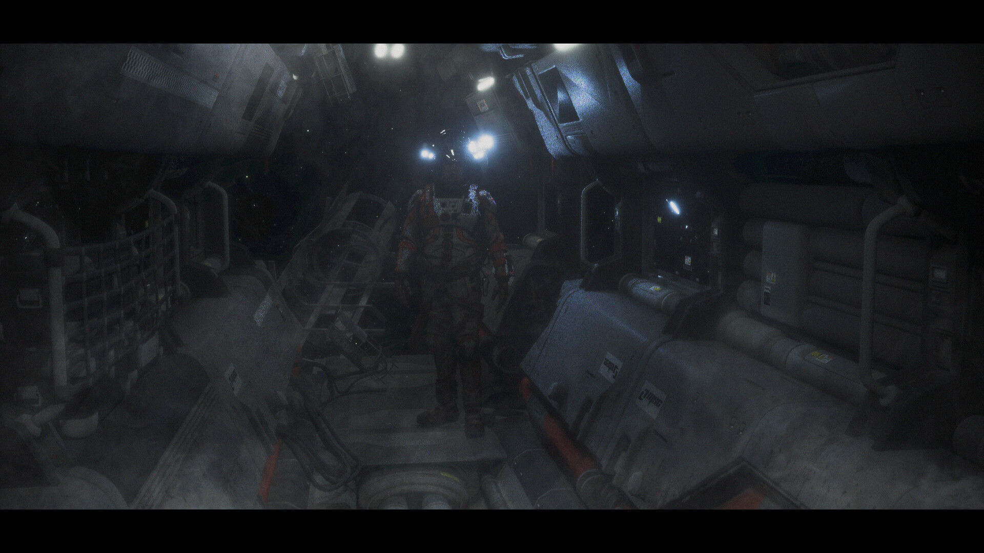 Wallpaper #8miAIJMBSpphPi3-mS3Z27 Artstation Abandoned Spaceship Corridor