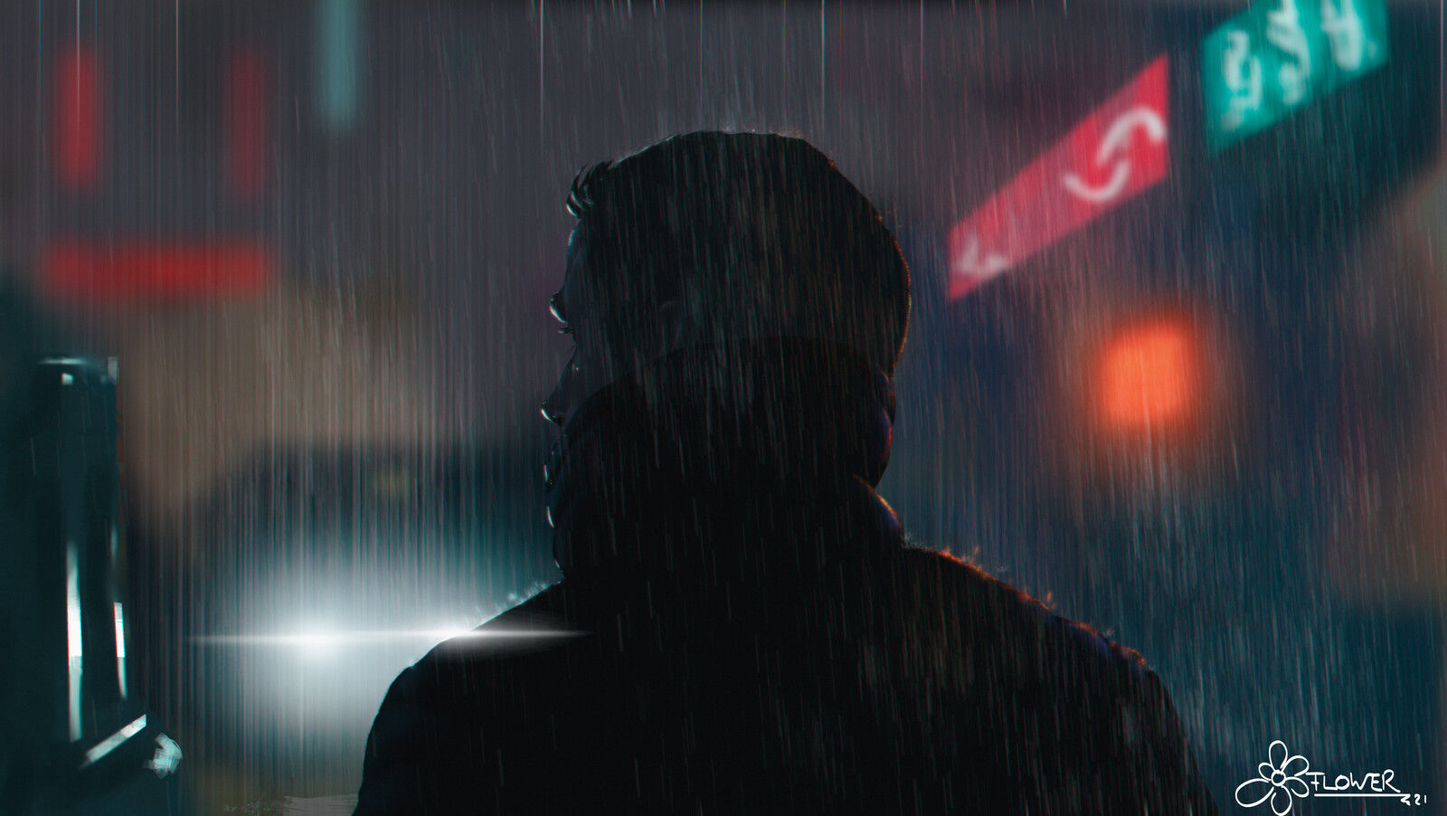 Wallpaper #NIJmQJMB0GiFKesMCsGr251 Alberto Rodriguez De La Flor Blade Runner Fan Art Study
