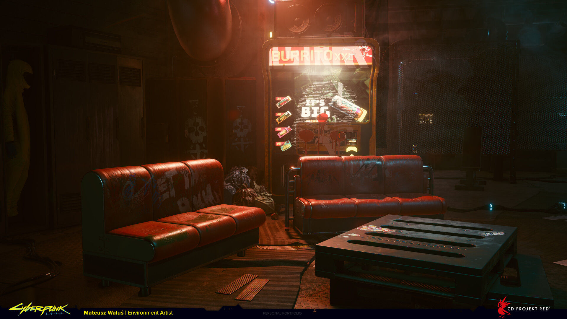 Wallpaper #EWc7-pIBSpphPi3-H5AG3 Mateusz Walus Cyberpunk 2077 Sofa Set