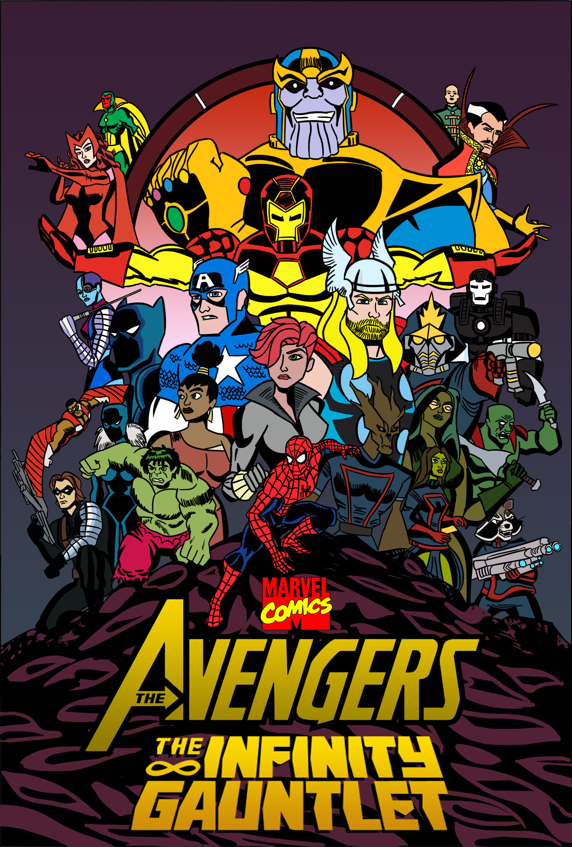 Wallpaper #pTEJNpMB5zzyi_yYbVhC256 Avengers Comic Poster