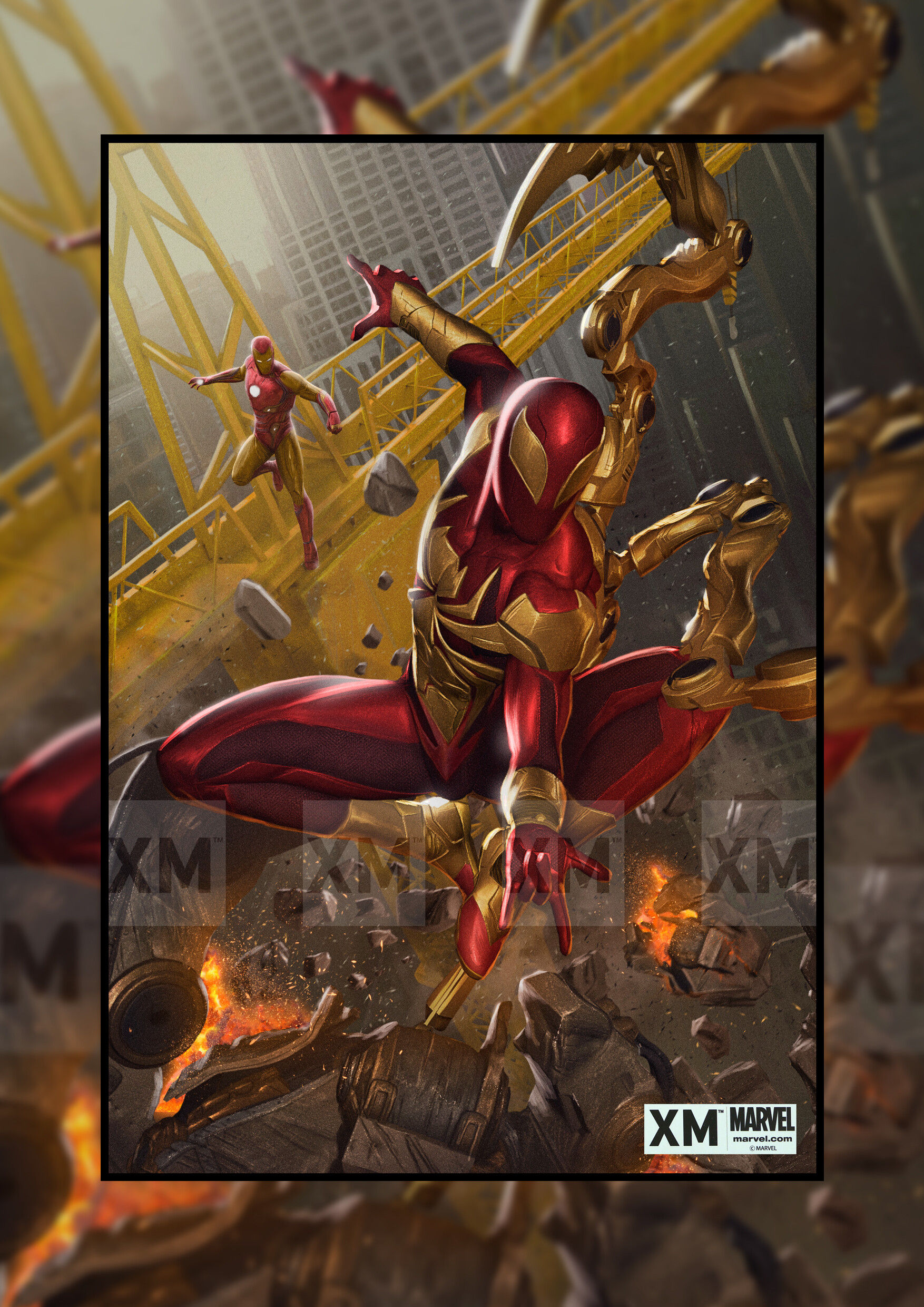 Wallpaper #cEUwko4B7YBJg1BVXJ7W39 Artstation Iron Spider