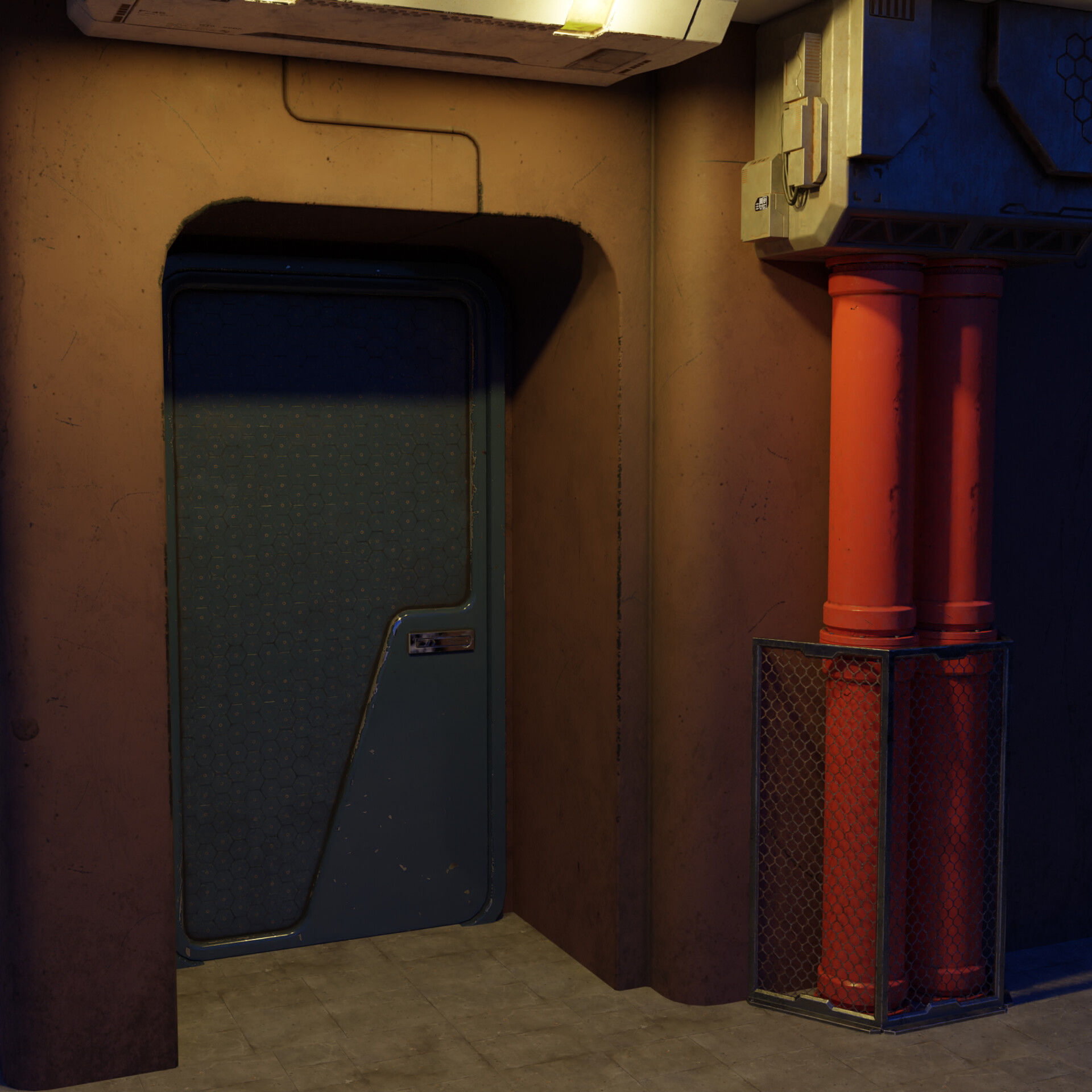 Wallpaper #eABW644BSdW8dNouNRFB22 Artstation Cyberpunk 2077 Inspired Environment Working in Progress