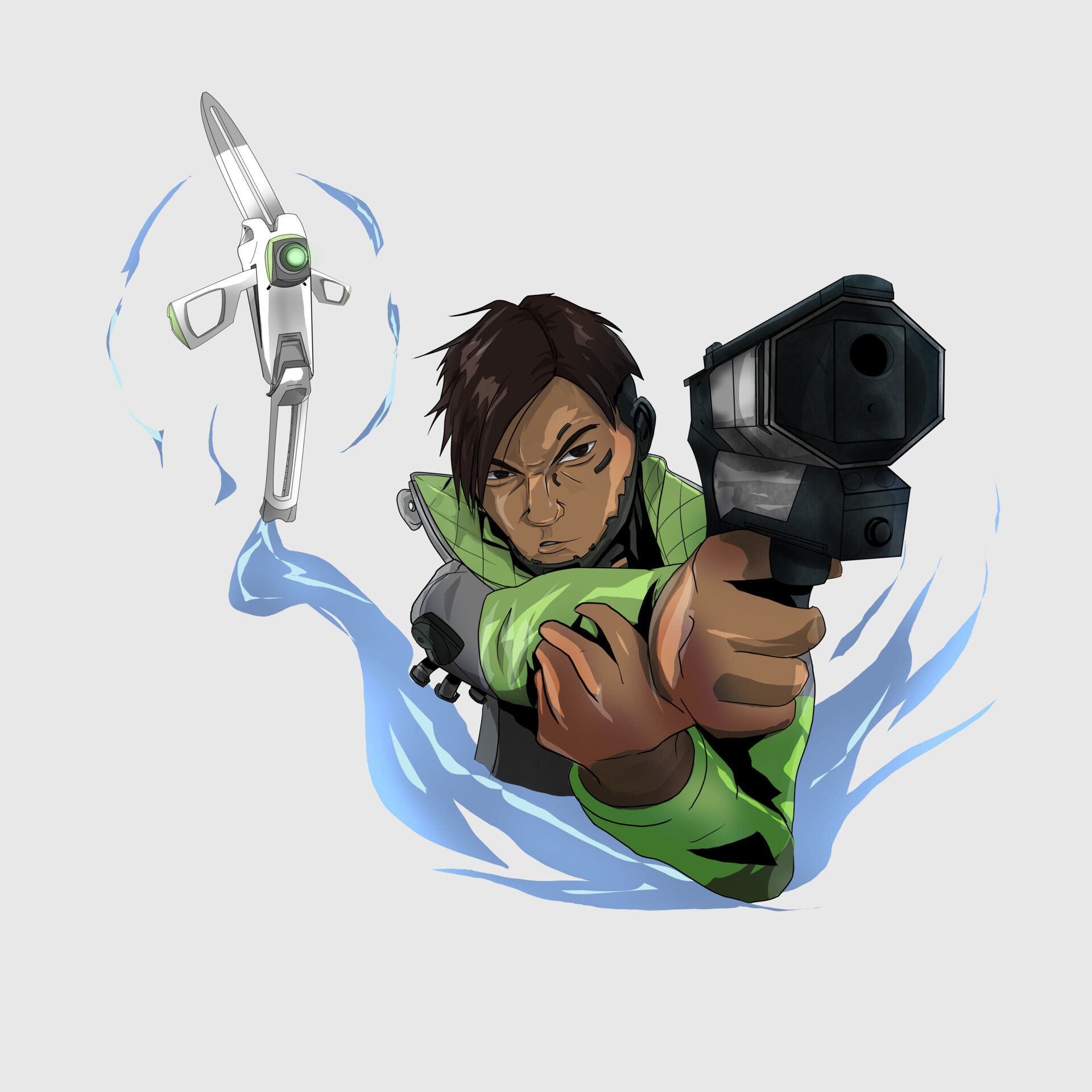 Wallpaper #8n2u8Y4Bnwiau_P6IAk232 Artstation Apex Legends Crypto Fanart