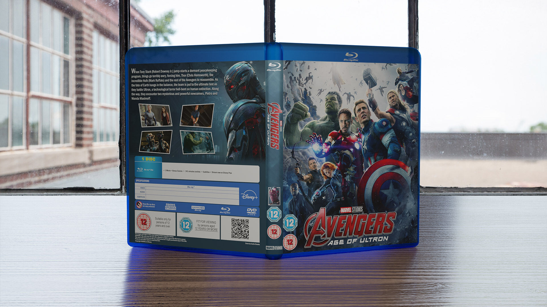 Wallpaper #WqWwOJMBVBiSkHCa7o42362 Artstation Avengers Age of Ultron Custom Blu Ray Cover