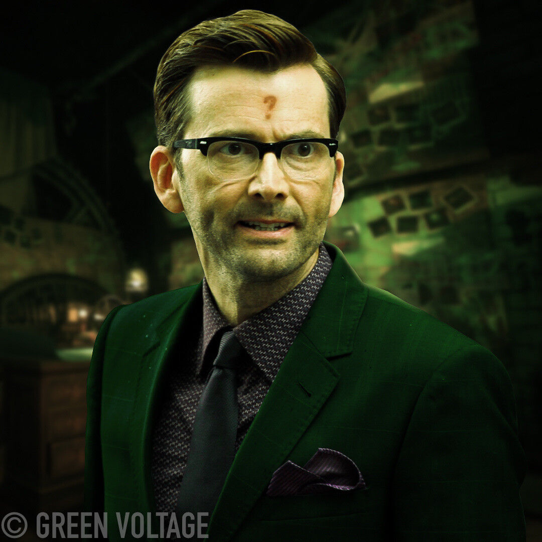 Wallpaper #HxqQT5MB1yWOL4qgL3-29 Artstation David Tennant as Edward Nygmathe Riddler Dceu