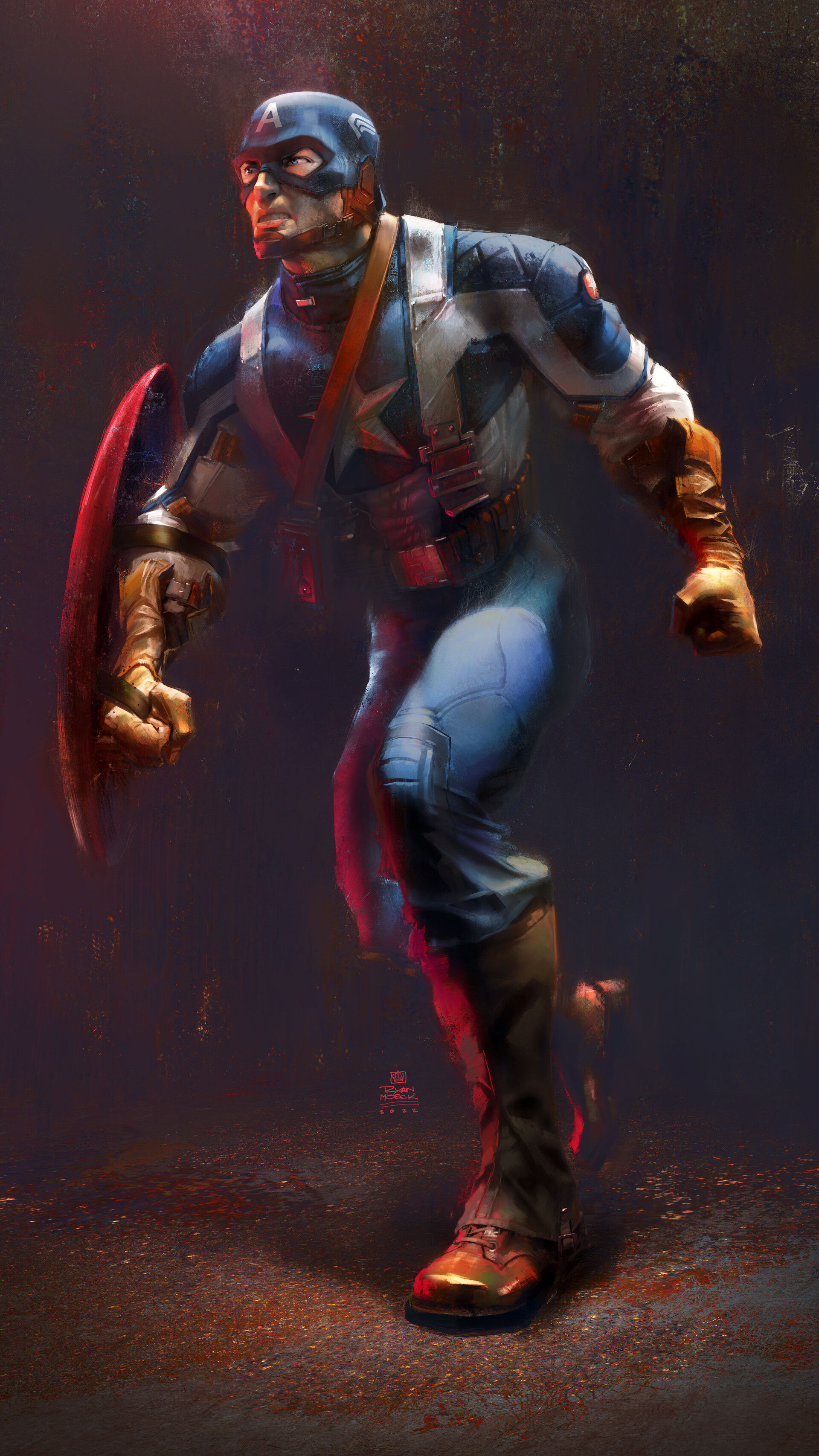 Wallpaper #pGePCJMBSpphPi3-s8u2277 Artstation Captain America