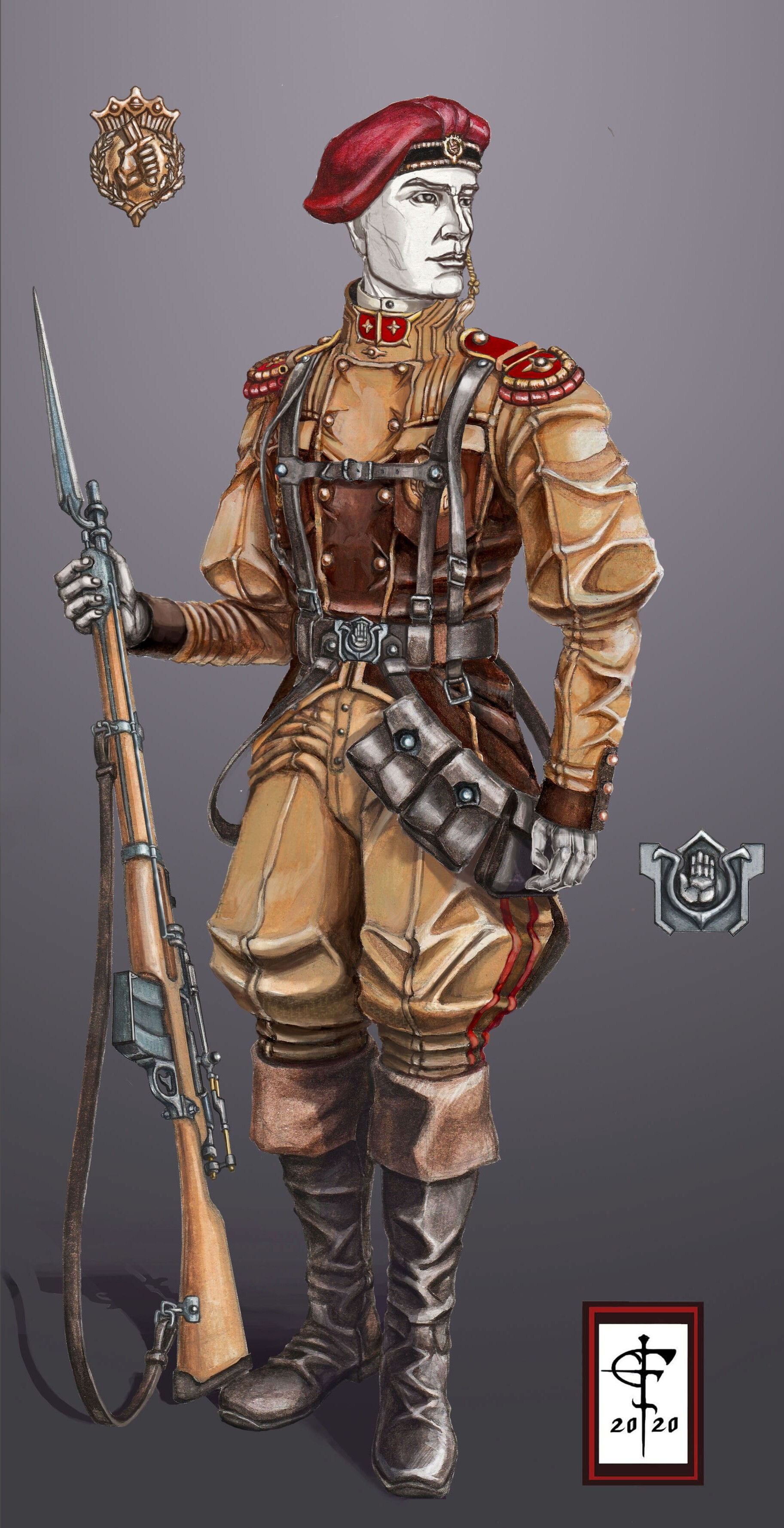 Wallpaper #YWfx8JIBSpphPi3-EGk469 Steampunk Battle Suit