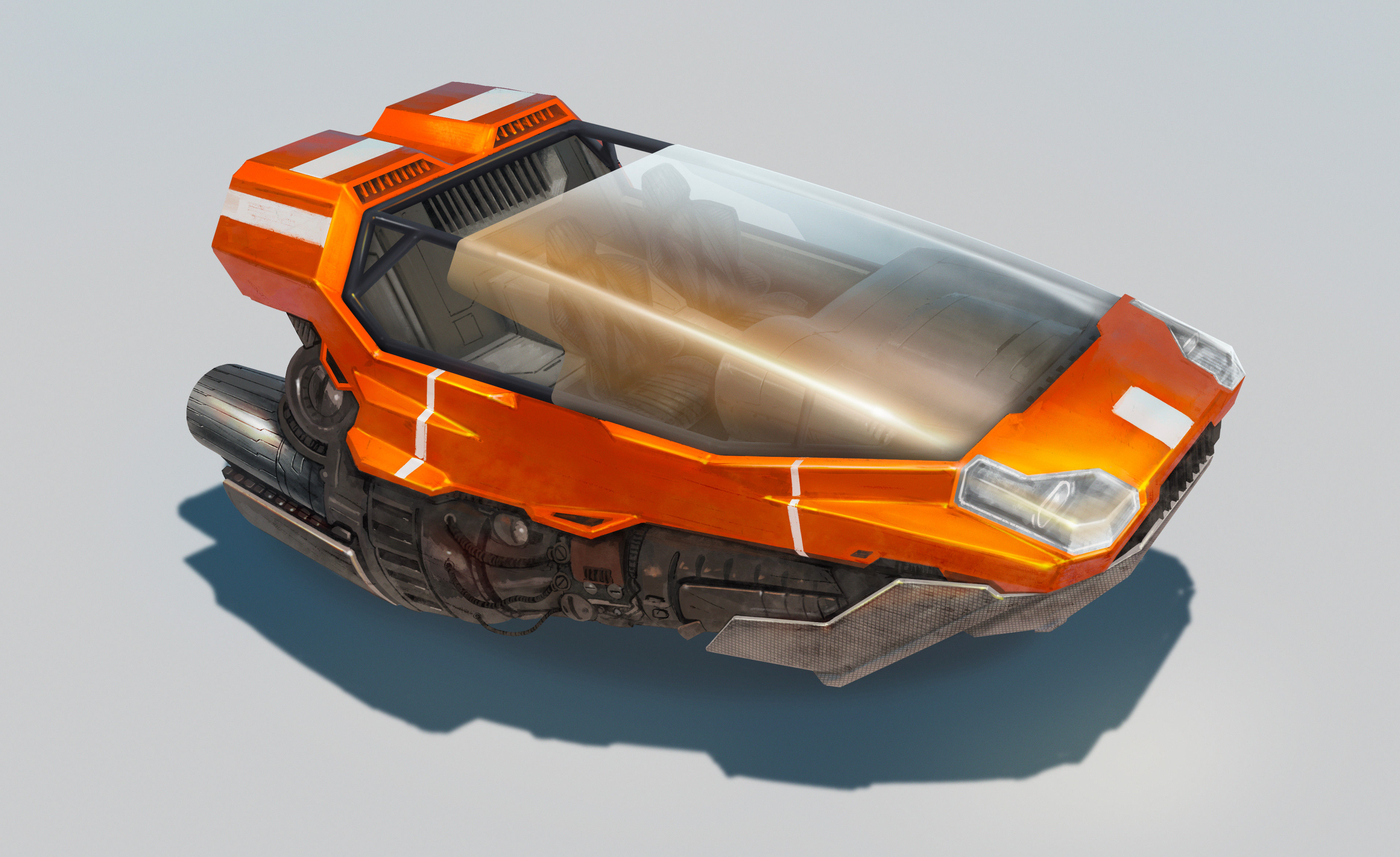 Wallpaper #3XKOMpMBX2lk1u3oCFoV101 Futuristic Hover Cars