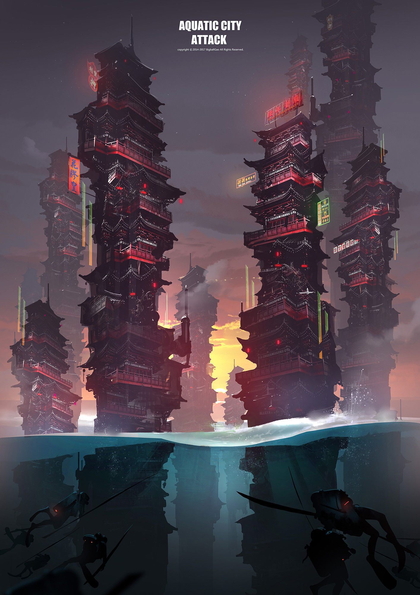 Wallpaper #-0VOk44B7YBJg1BVGZ5L37 Asian Cyberpunk Asianspace