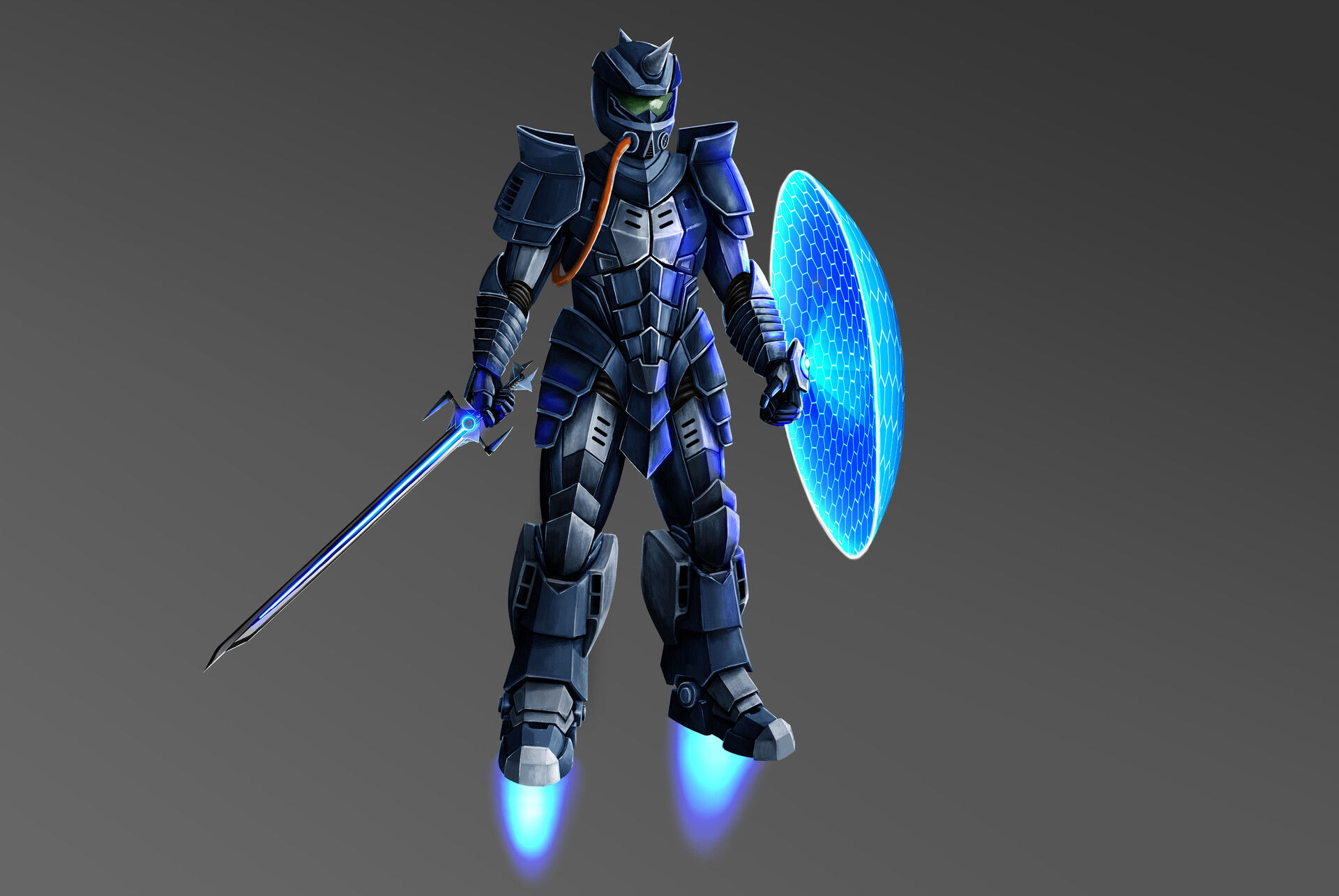 Wallpaper #qQMaZJMBpyOg8YnEmtao231 Henryk Donimirski Space Knight Armor Concept Art