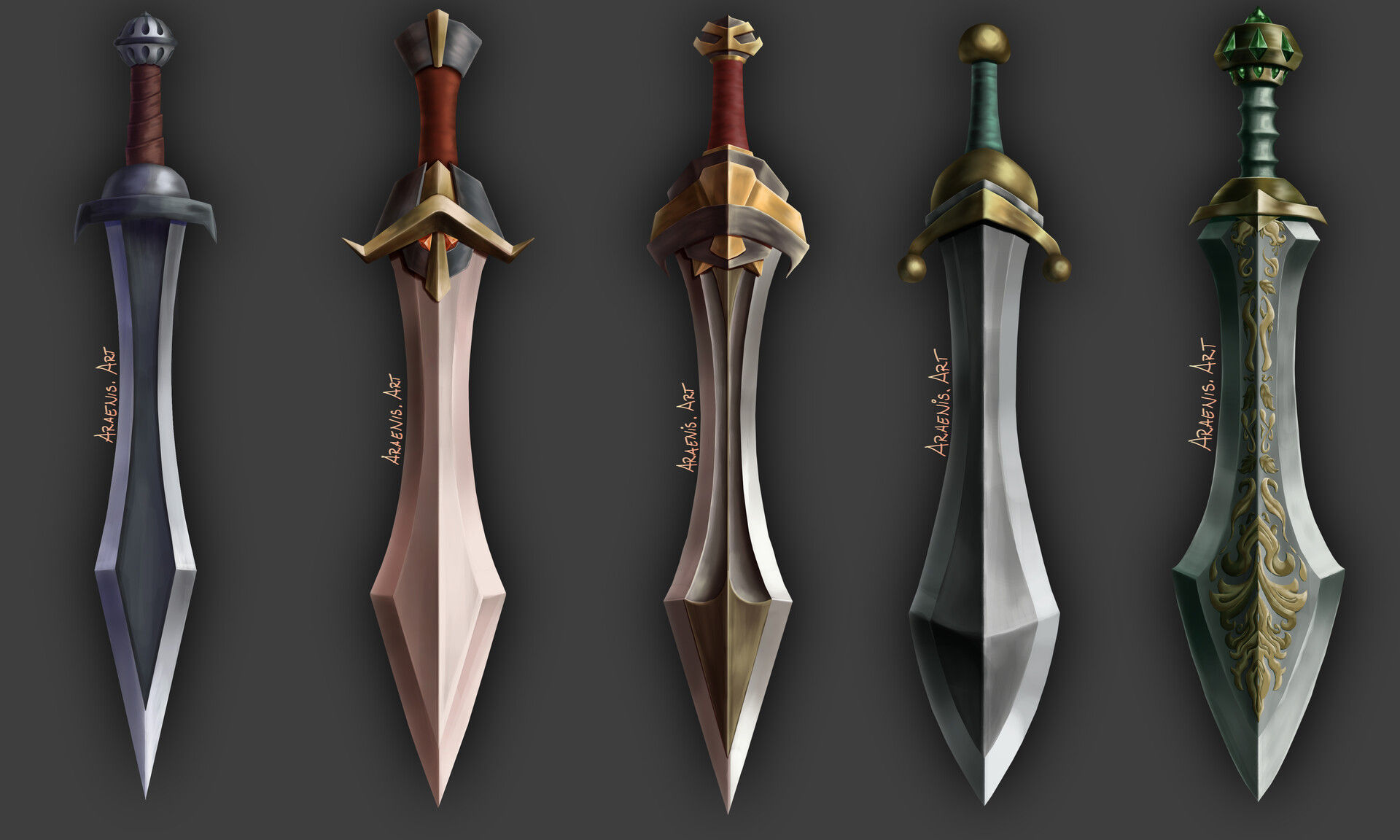 Wallpaper #qQMaZJMBpyOg8YnEmtao77 Artstation Gladius Swords Concept Art Part 1