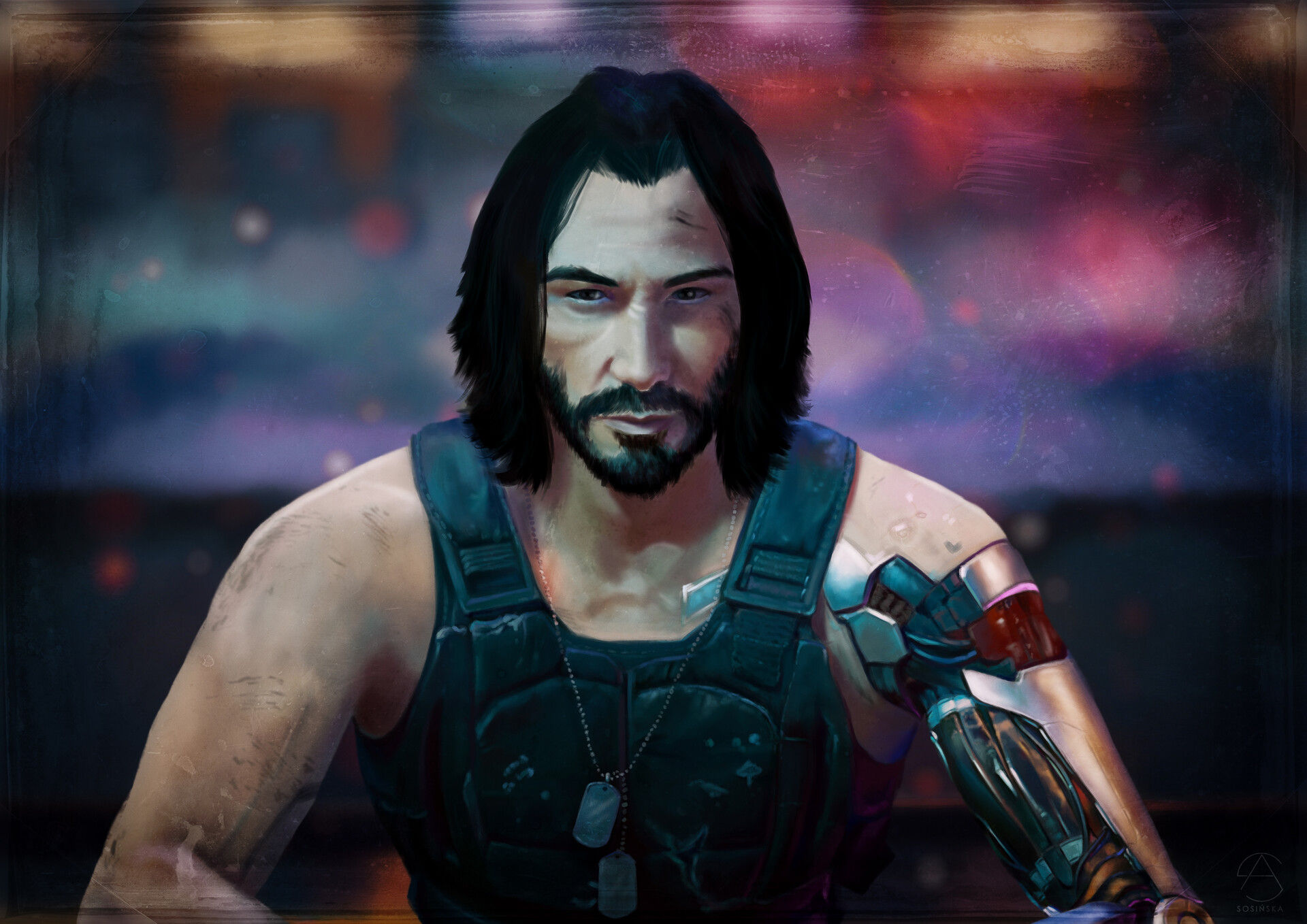 Wallpaper #CE048 Cyberpunk 2077 Johnny Silverhand 4K New Game Wallpaperhd Games