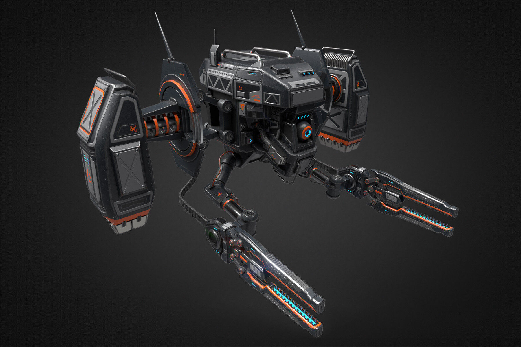 Wallpaper #eb723 Concept Sci Fi Drone Obj